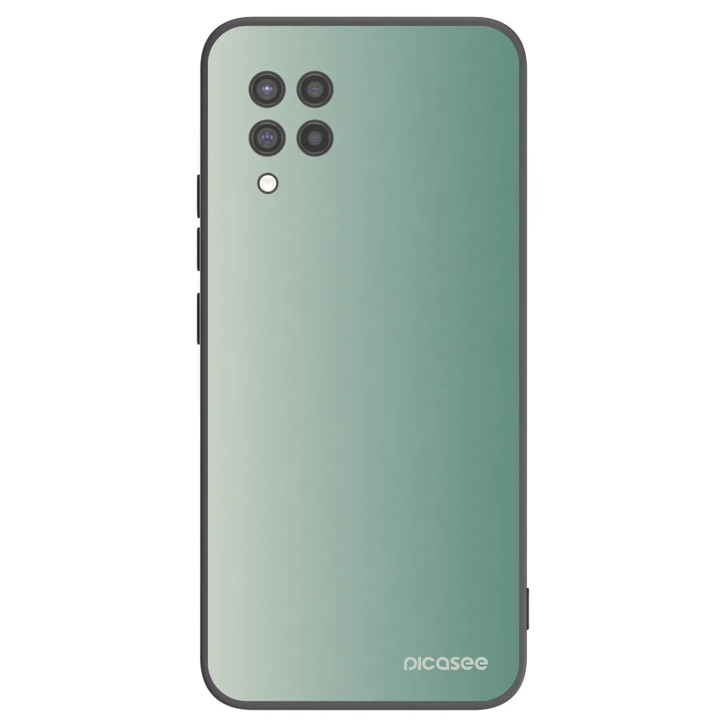 Picasee Μαύρη θήκη σιλικόνης για Samsung Galaxy A42 A426B - Misty Sage