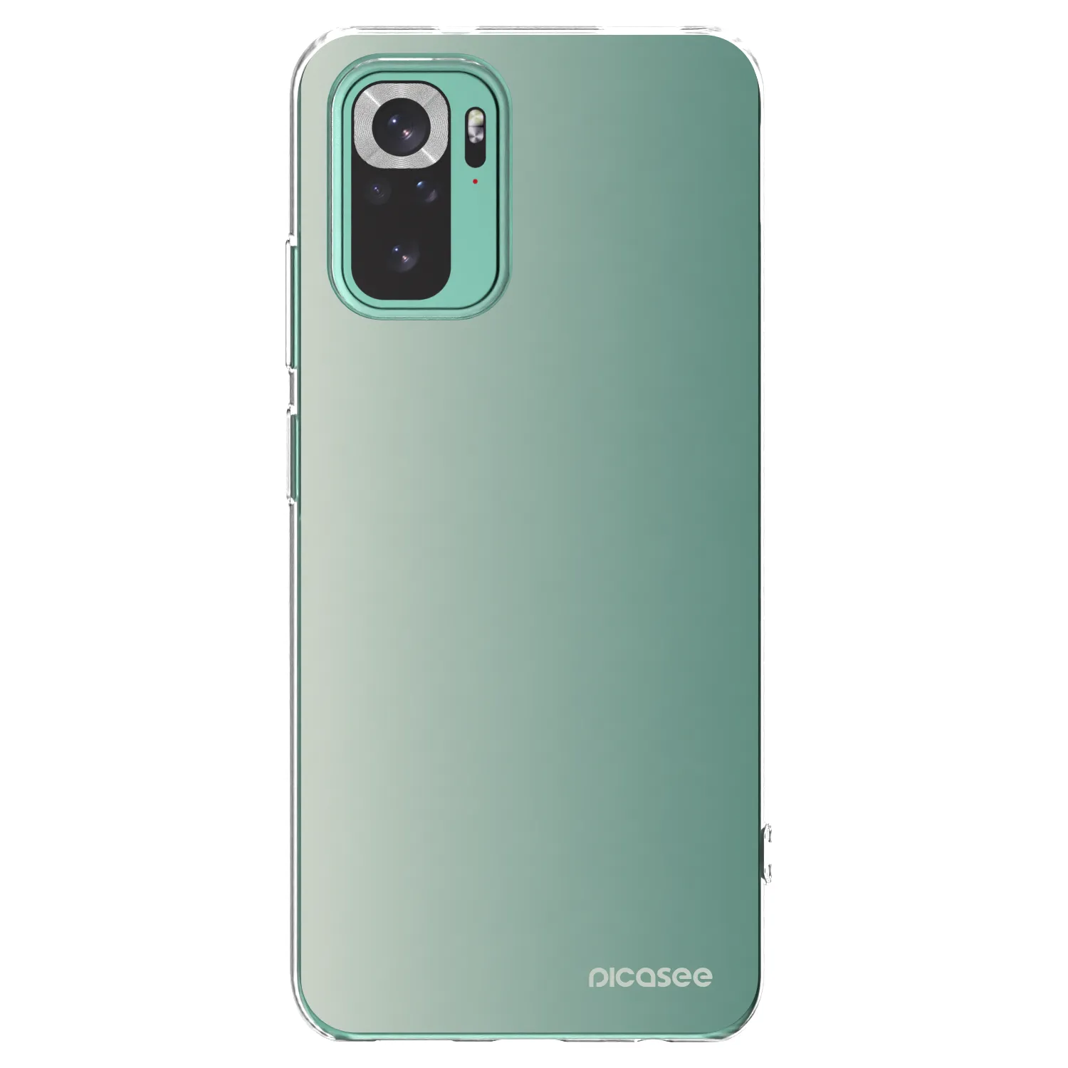 Picasee διαφανής θήκη σιλικόνης Xiaomi Redmi Note 10 Pro - Misty Sage