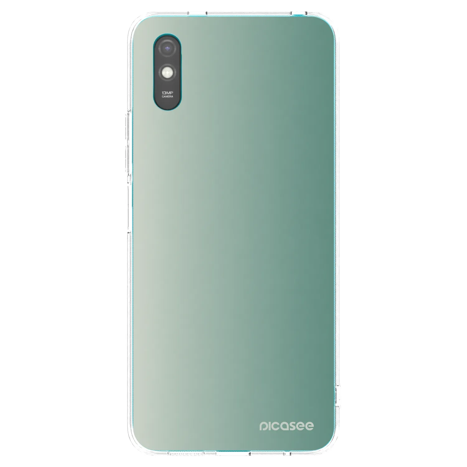 Picasee διαφανής θήκη σιλικόνης Xiaomi Redmi 9AT - Misty Sage