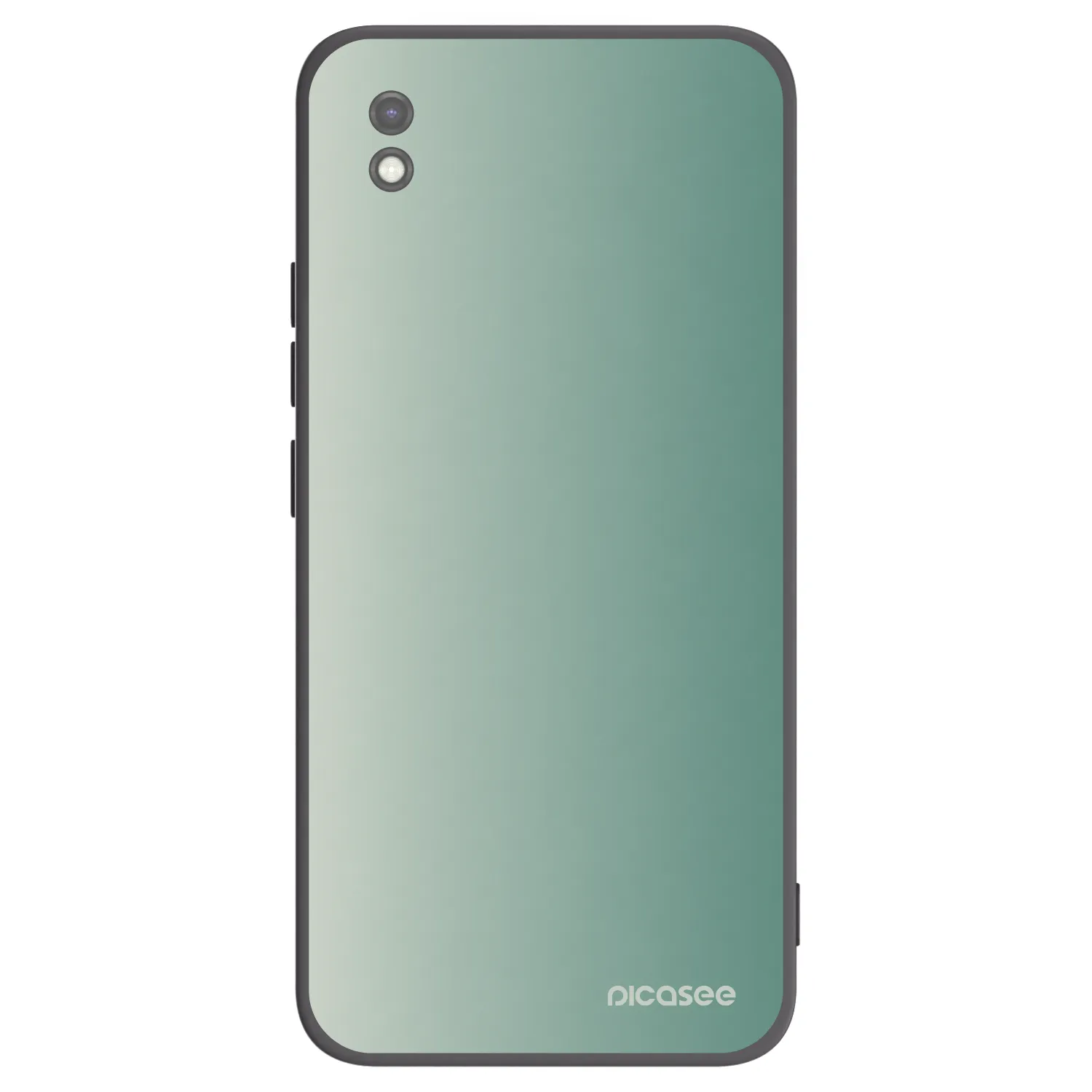 Picasee Μαύρη θήκη σιλικόνης για Xiaomi Redmi 9AT - Misty Sage