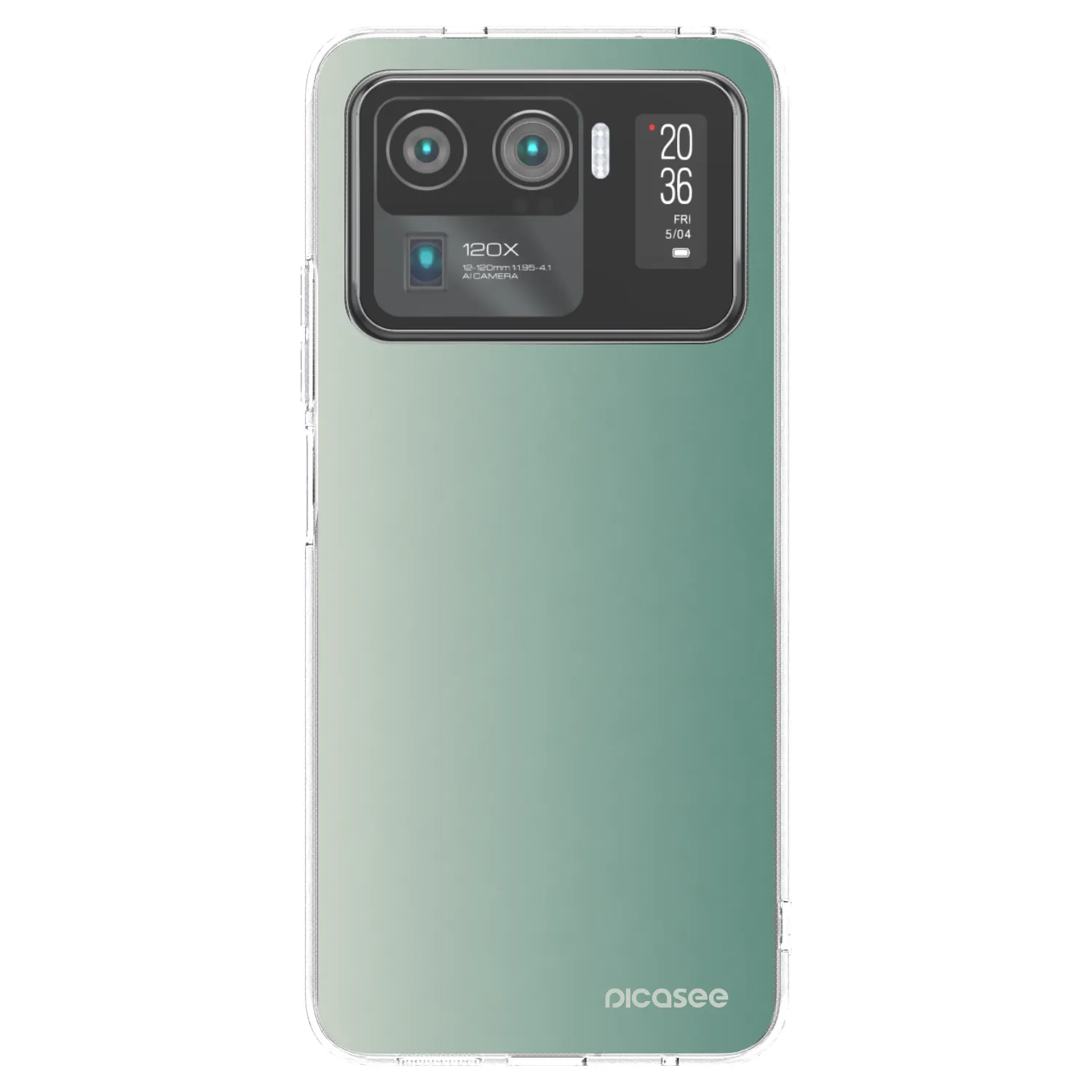 Picasee διαφανής θήκη σιλικόνης Xiaomi Mi 11 Ultra - Misty Sage