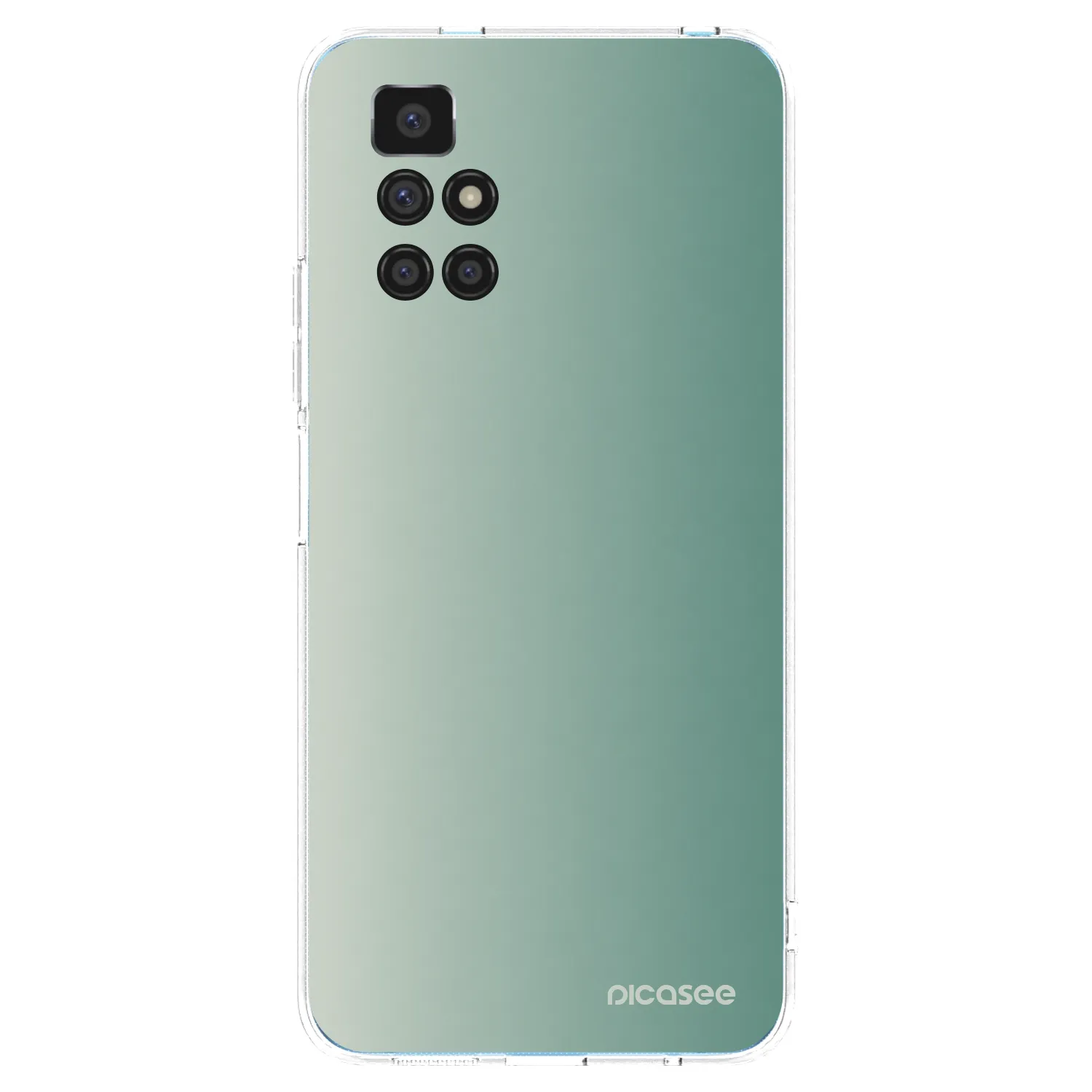 Picasee διαφανής θήκη σιλικόνης Xiaomi Redmi 10 - Misty Sage