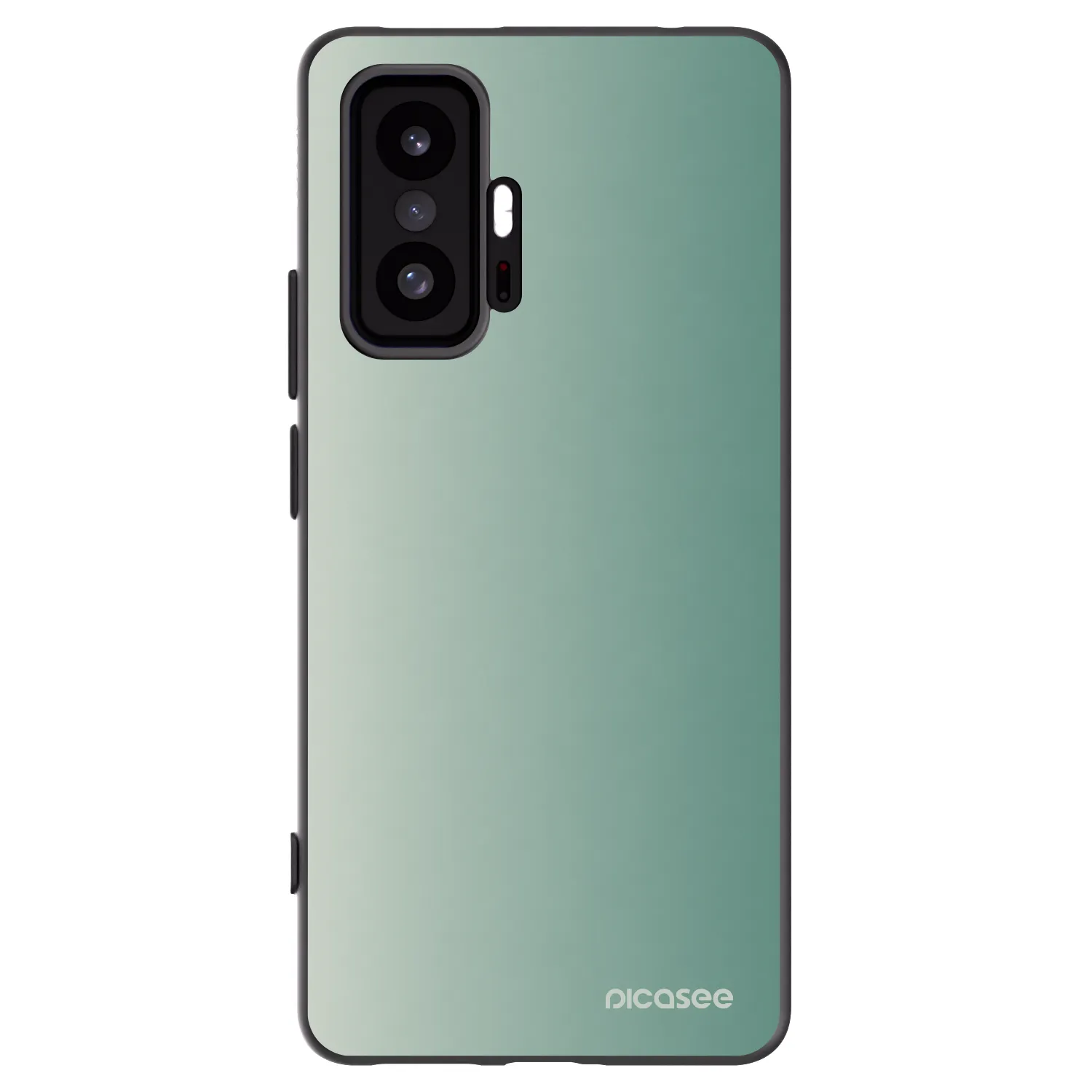 Picasee Μαύρη θήκη σιλικόνης για Xiaomi 11T - Misty Sage