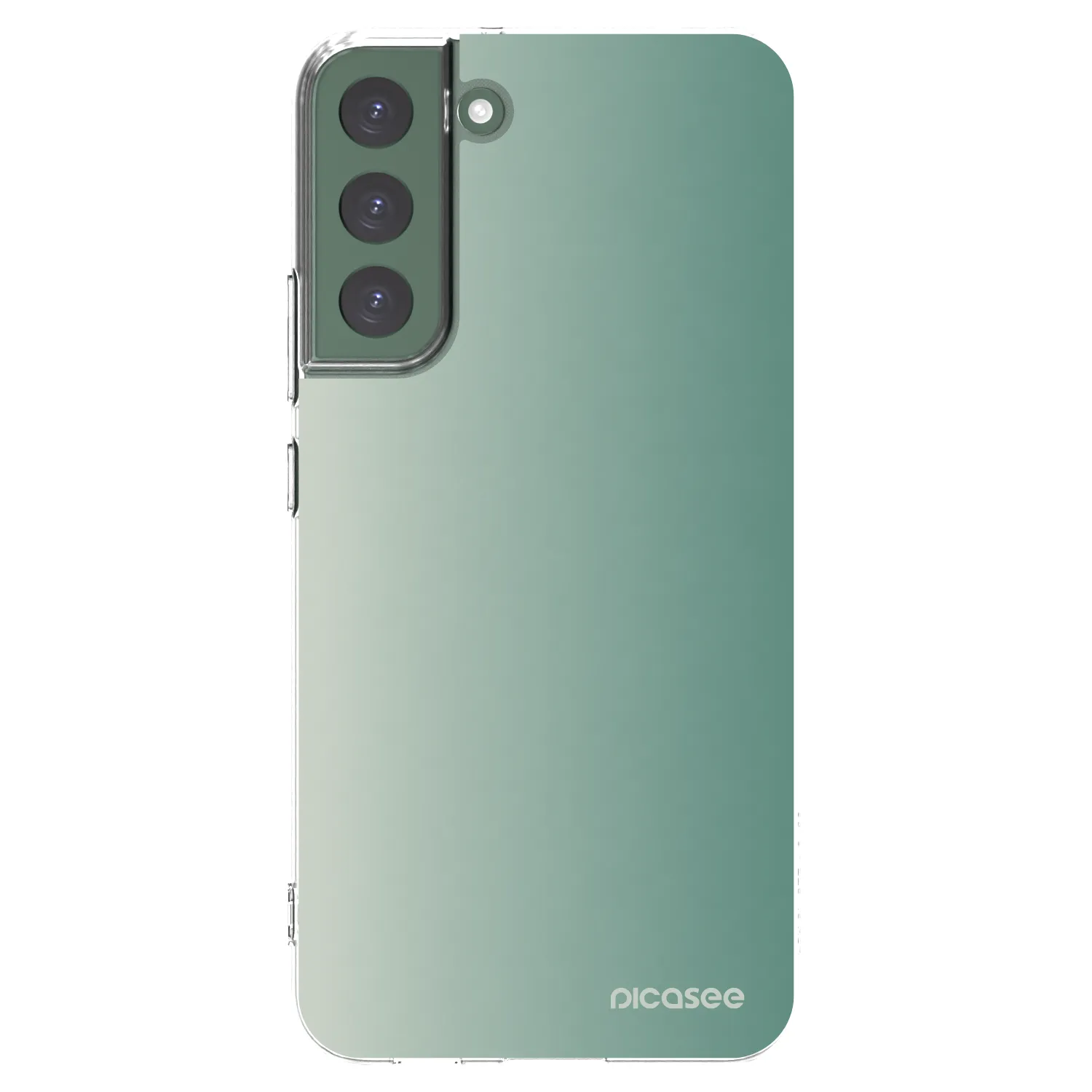 Picasee διαφανής θήκη σιλικόνης Samsung Galaxy S22+ 5G - Misty Sage