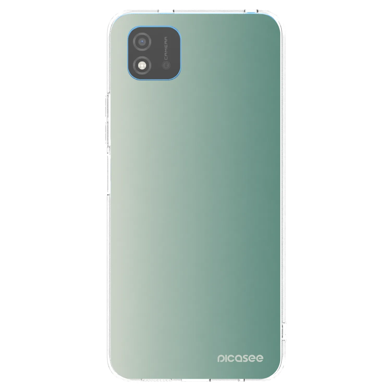 Picasee διαφανής θήκη σιλικόνης Realme C11 (2021) - Misty Sage