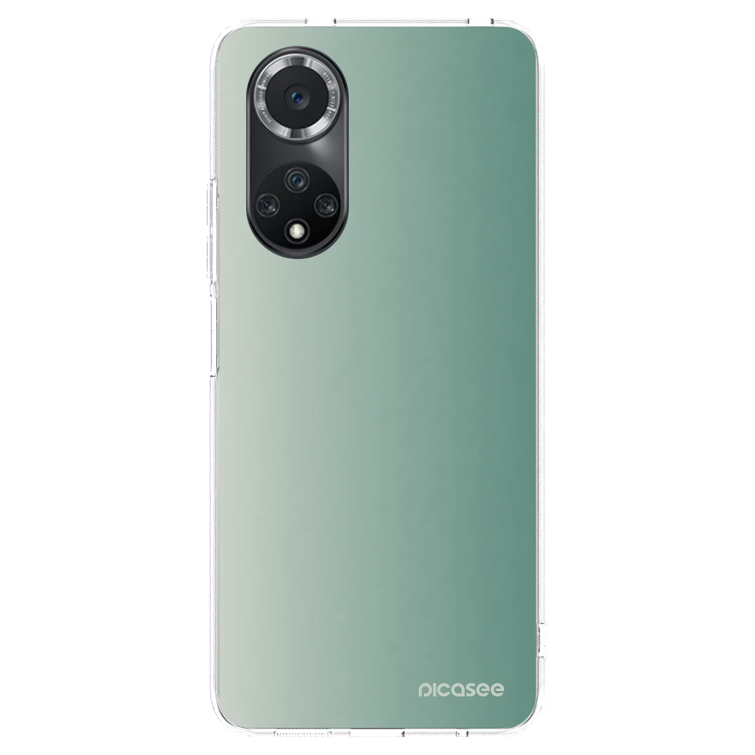 Picasee διαφανής θήκη σιλικόνης Huawei Nova 9 SE - Misty Sage
