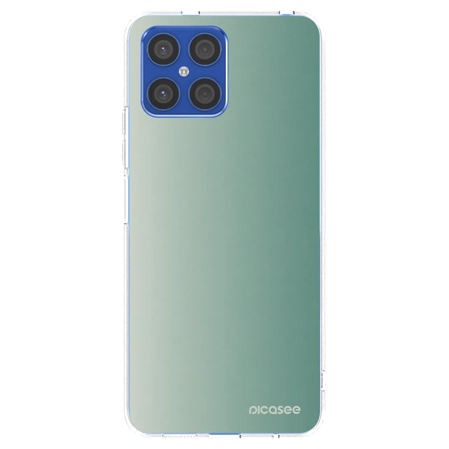 Picasee διαφανής θήκη σιλικόνης Honor X8 4G - Misty Sage