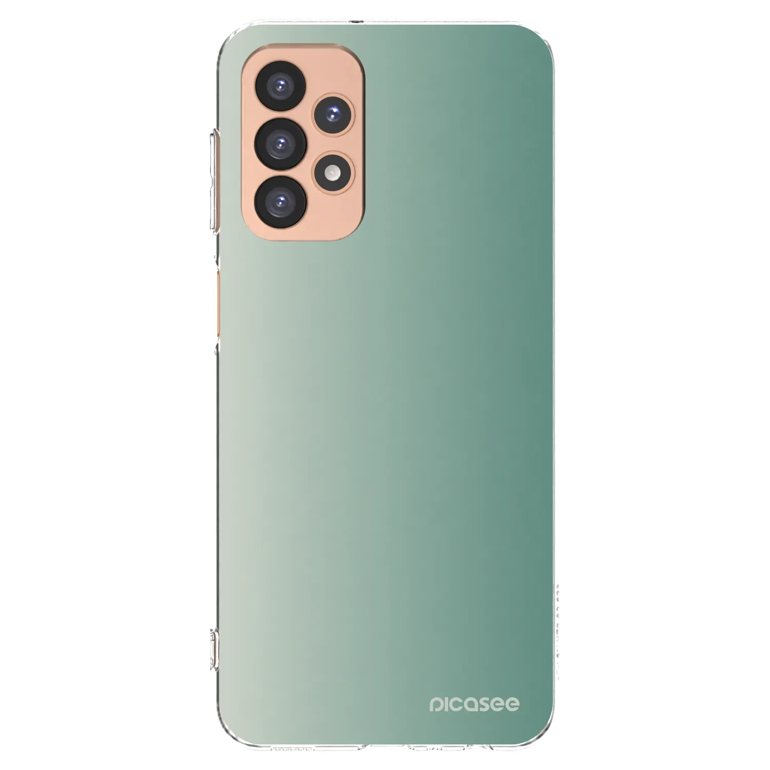 Picasee διαφανής θήκη σιλικόνης Samsung Galaxy A23 A236B 5G - Misty Sage