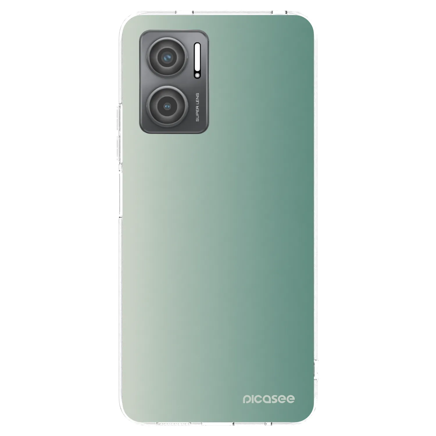Picasee διαφανής θήκη σιλικόνης Xiaomi Redmi 10 5G - Misty Sage