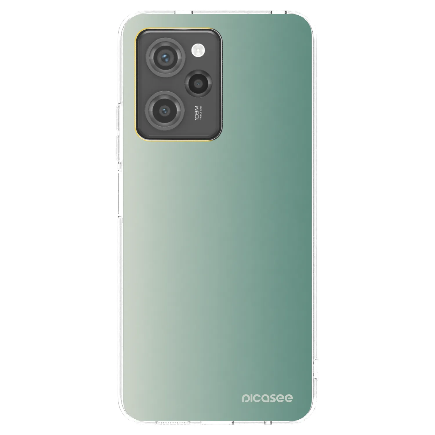 Picasee διαφανής θήκη σιλικόνης Xiaomi Poco X5 Pro - Misty Sage
