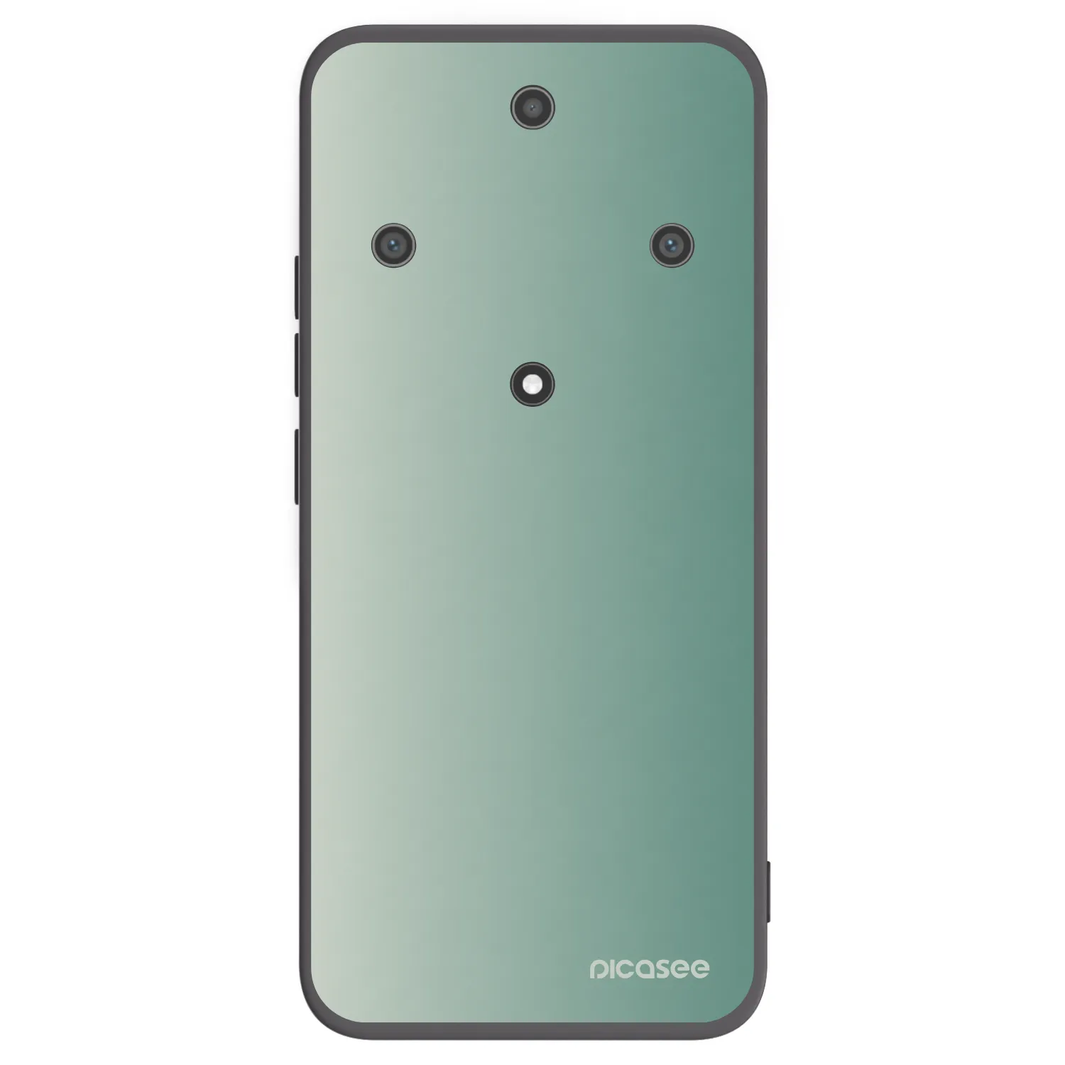 Picasee Μαύρη θήκη σιλικόνης για Honor Magic5 Lite 5G - Misty Sage
