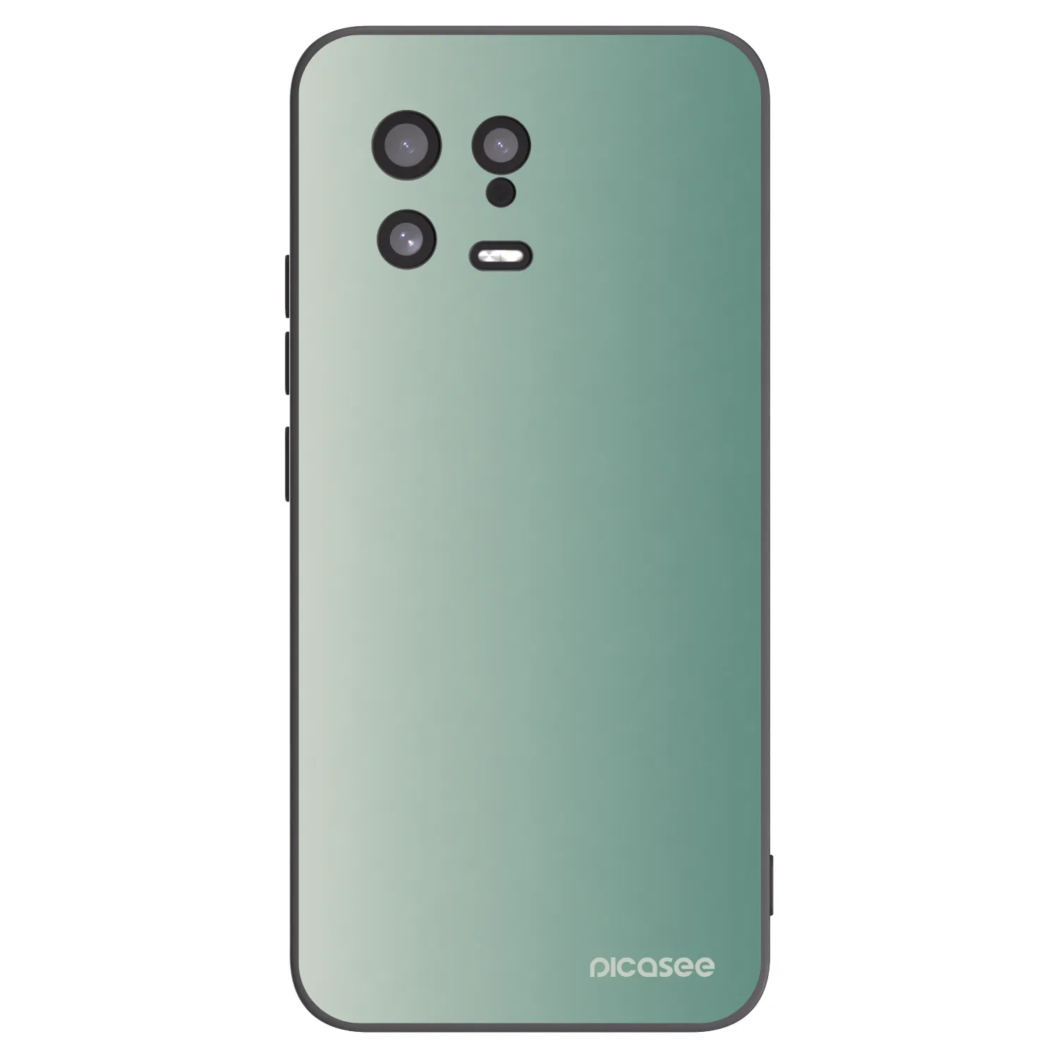 Picasee Μαύρη θήκη σιλικόνης για Xiaomi 13 - Misty Sage