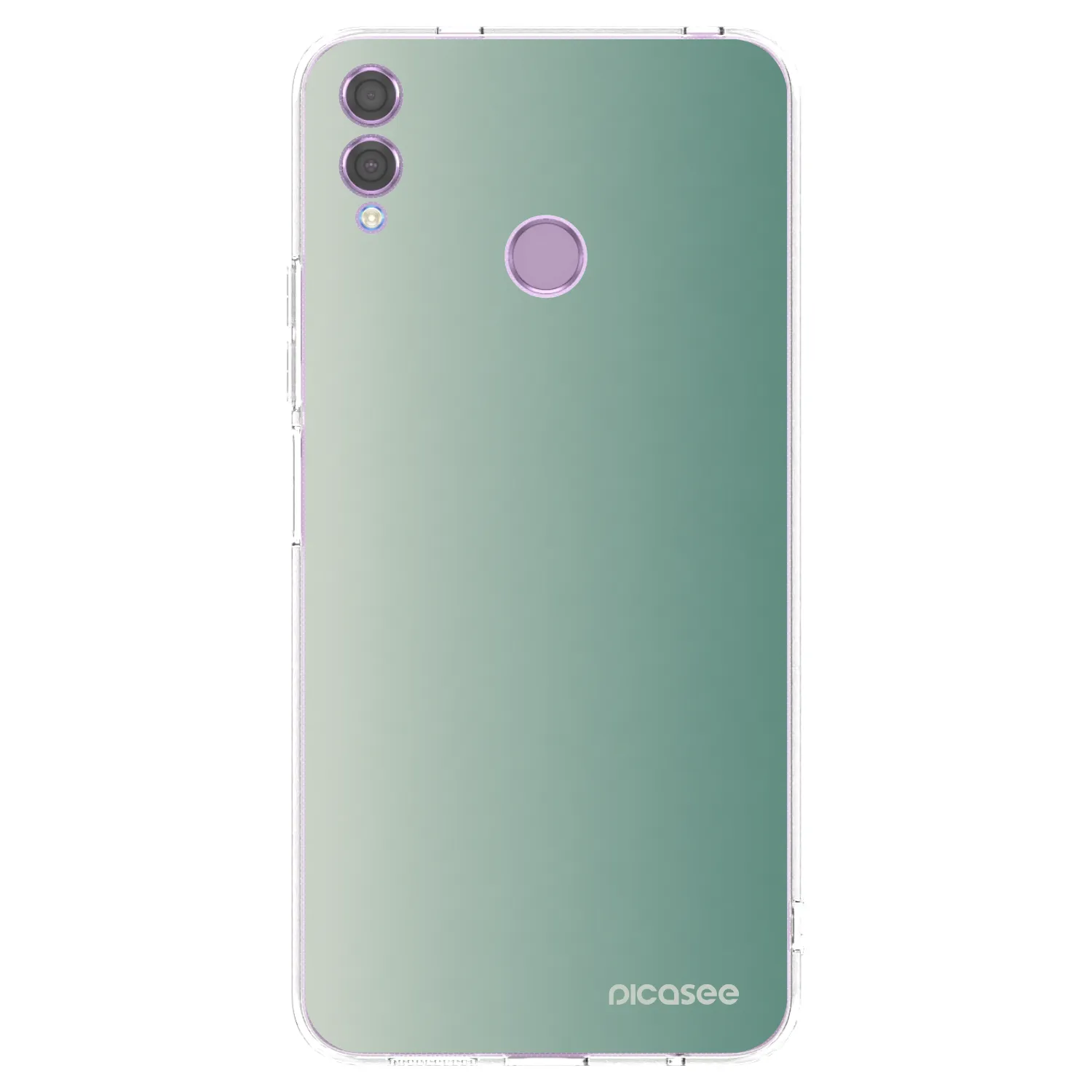 Picasee διαφανής θήκη σιλικόνης Honor 8X - Misty Sage