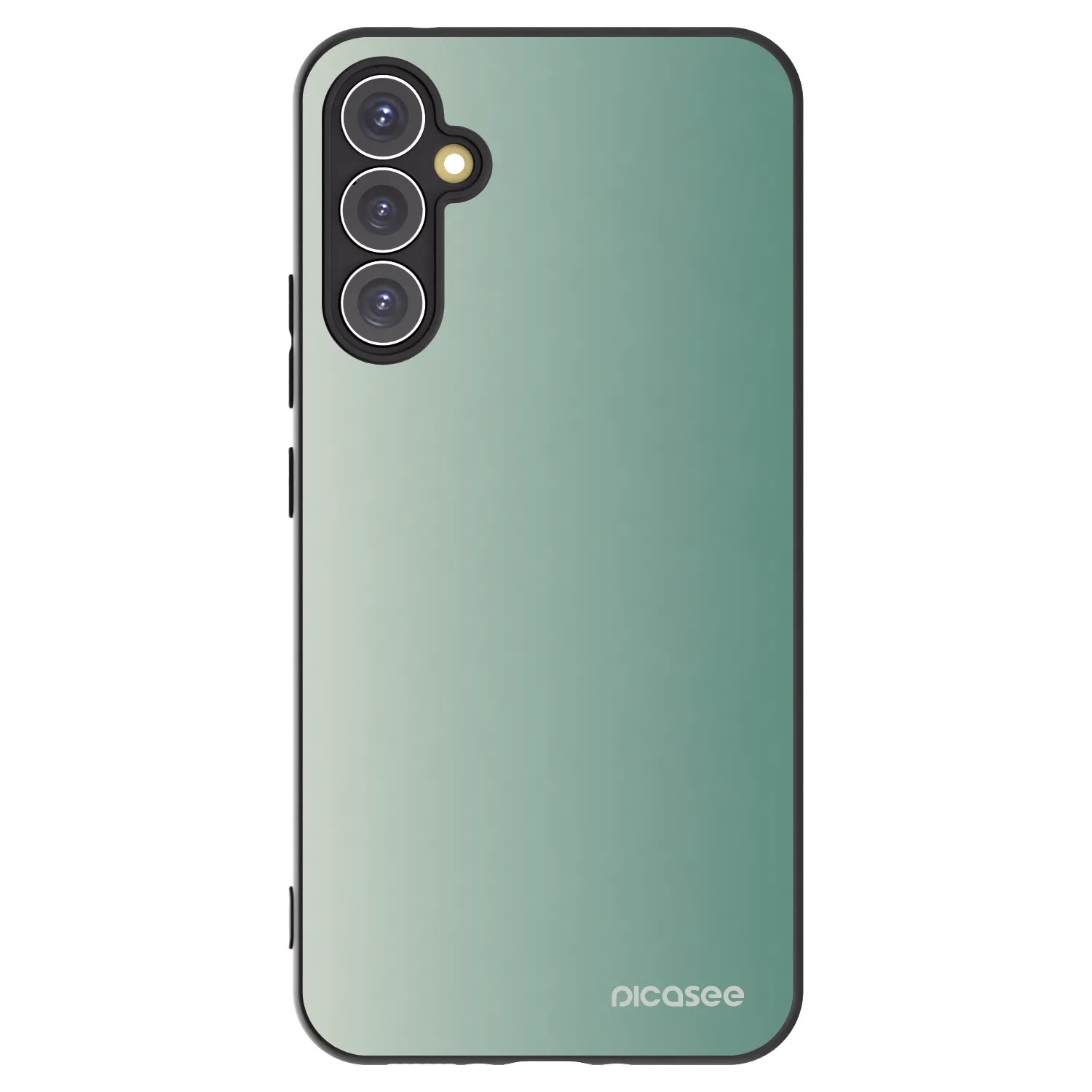 Picasee Μαύρη θήκη σιλικόνης για Samsung Galaxy A34 5G A346B - Misty Sage