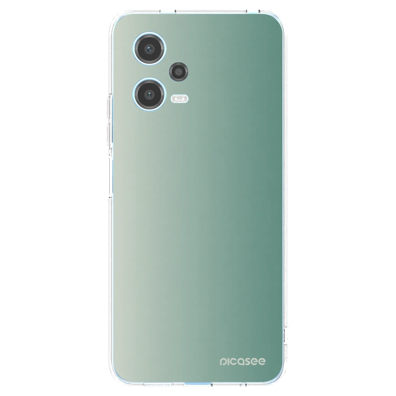 Picasee διαφανής θήκη σιλικόνης Xiaomi Redmi Note 12 5G - Misty Sage