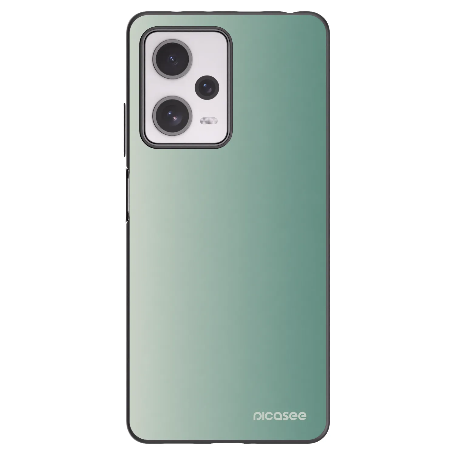 Picasee Μαύρη θήκη σιλικόνης για Xiaomi Redmi Note 12 Pro+ 5G - Misty Sage
