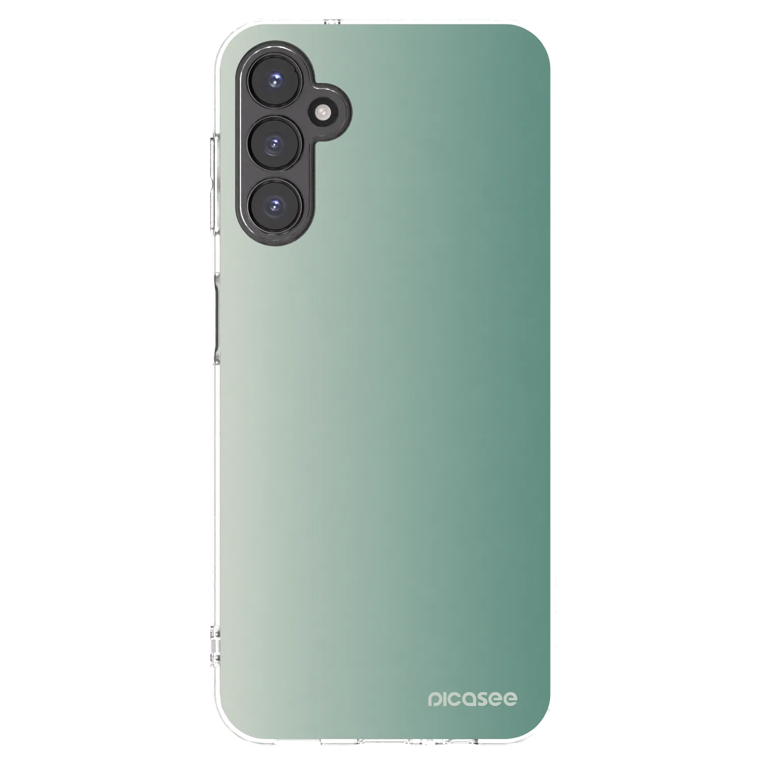 Picasee διαφανής θήκη σιλικόνης Samsung Galaxy A14 5G A146P - Misty Sage