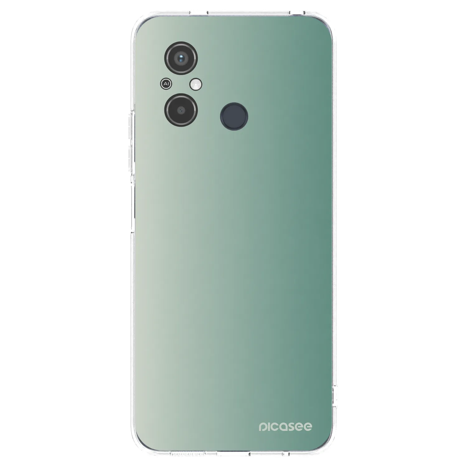 Picasee διαφανής θήκη σιλικόνης Xiaomi Redmi 12C - Misty Sage
