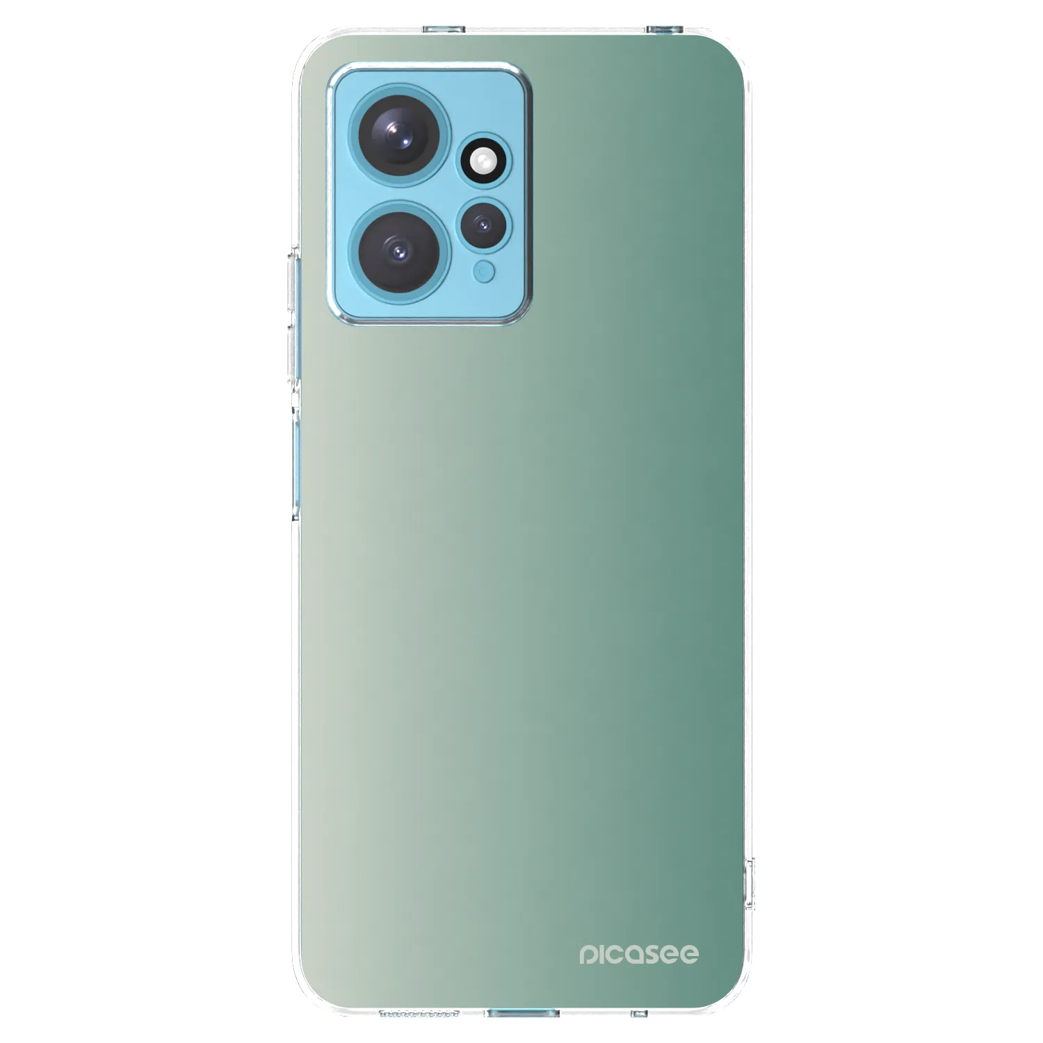 Picasee διαφανής θήκη σιλικόνης Xiaomi Redmi Note 12 4G - Misty Sage