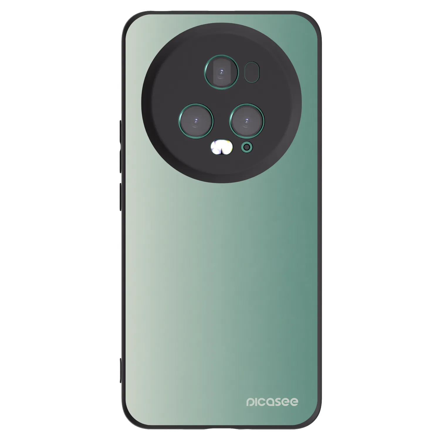Picasee Μαύρη θήκη σιλικόνης για Honor Magic5 Pro - Misty Sage