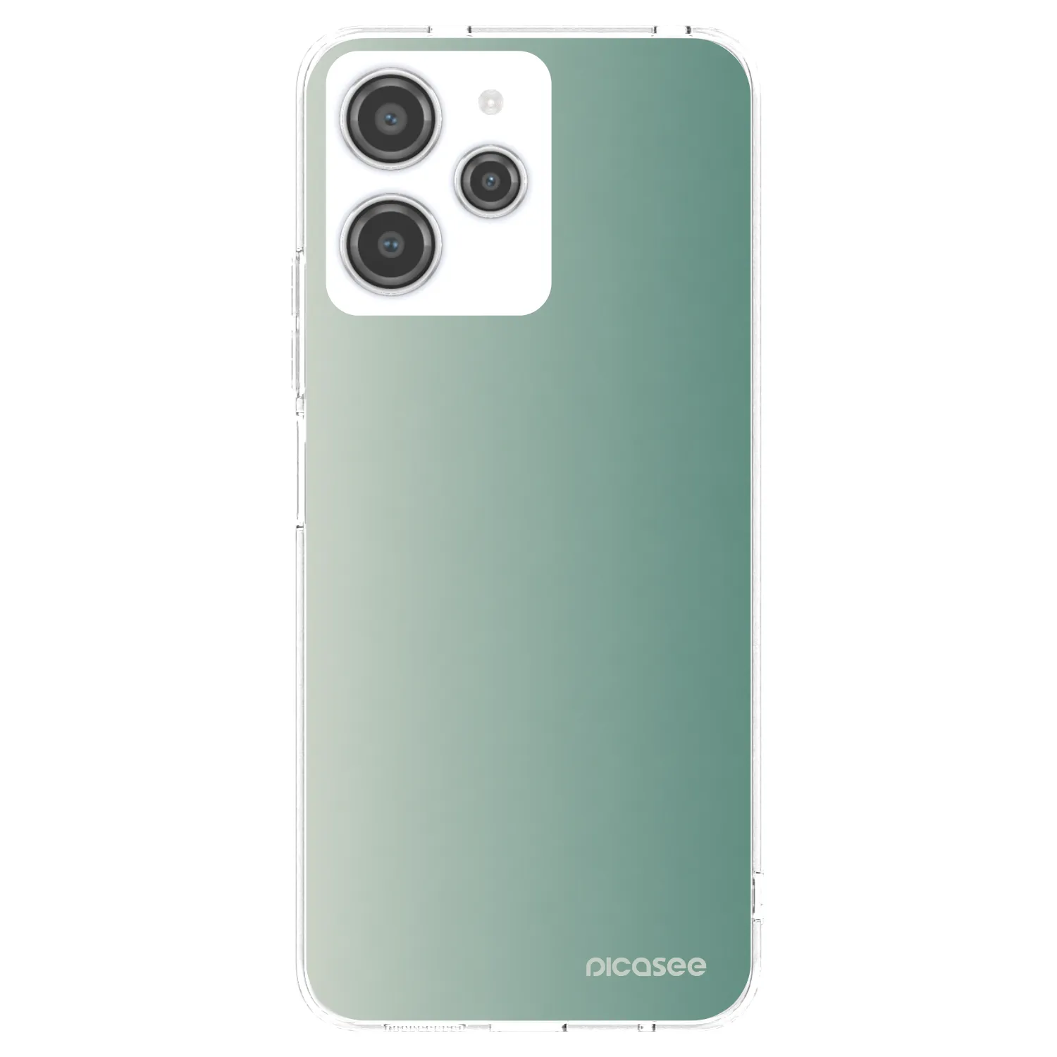 Picasee διαφανής θήκη σιλικόνης Xiaomi Redmi 12 4G - Misty Sage