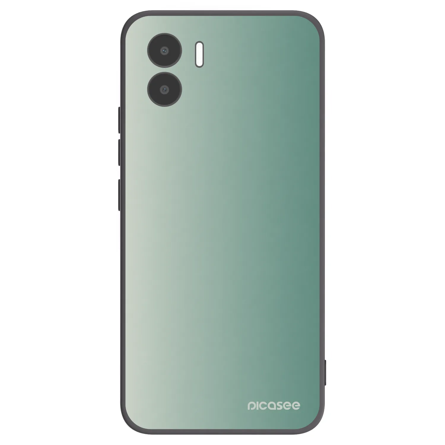 Picasee Μαύρη θήκη σιλικόνης για Xiaomi Redmi A2 - Misty Sage