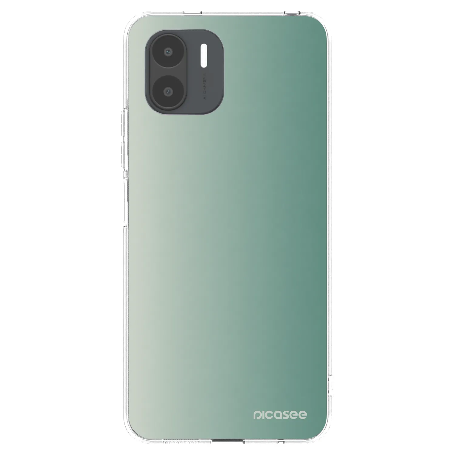 Picasee διαφανής θήκη σιλικόνης Xiaomi Redmi A2 - Misty Sage