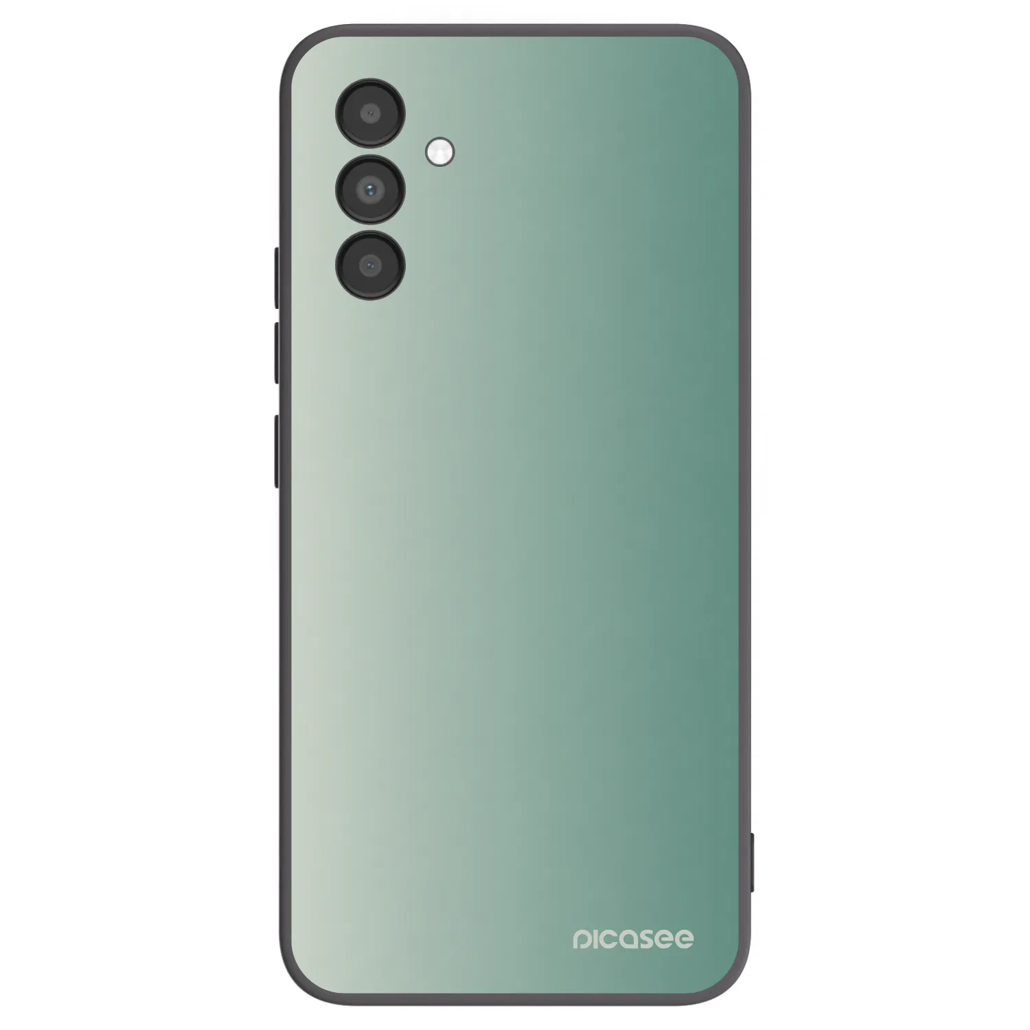 Picasee Μαύρη θήκη σιλικόνης για Samsung Galaxy A04s A047F - Misty Sage