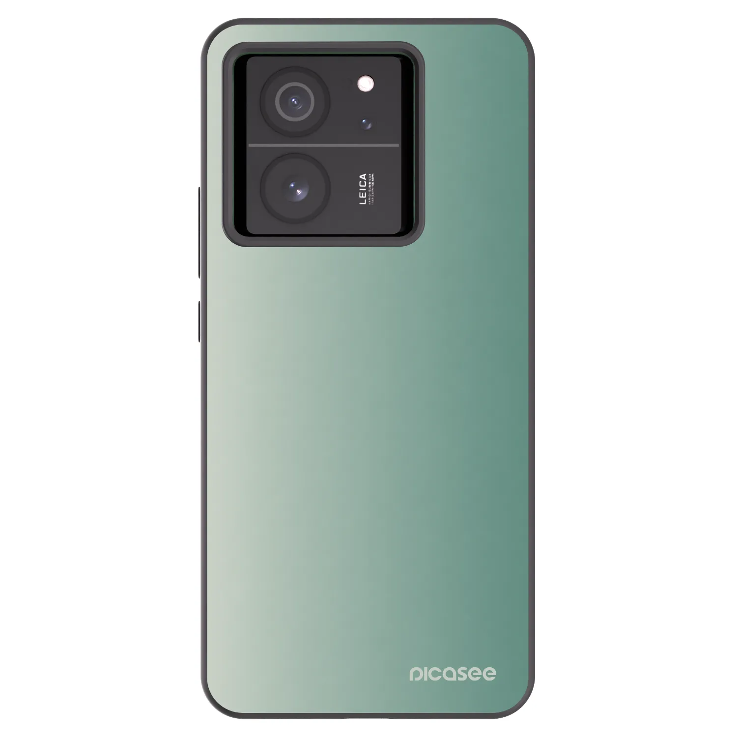 Picasee Μαύρη θήκη σιλικόνης για Xiaomi 13T Pro - Misty Sage