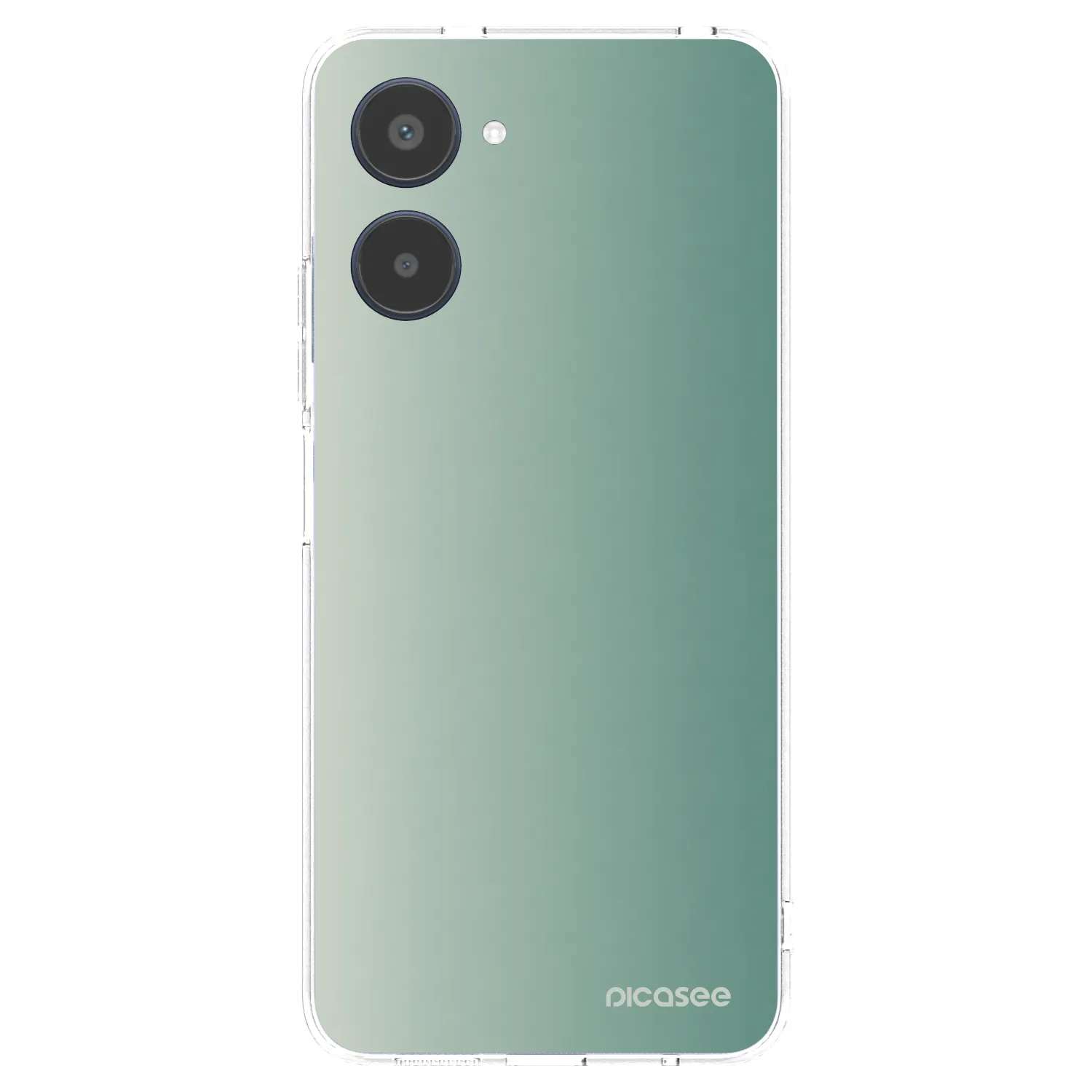 Picasee διαφανής θήκη σιλικόνης Realme 10 4G - Misty Sage