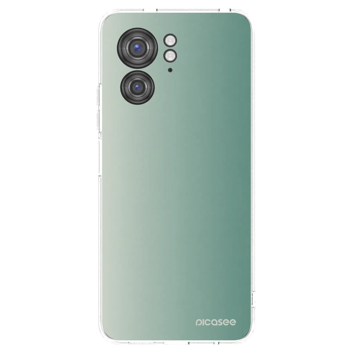 Picasee διαφανής θήκη σιλικόνης Motorola Edge 40 - Misty Sage