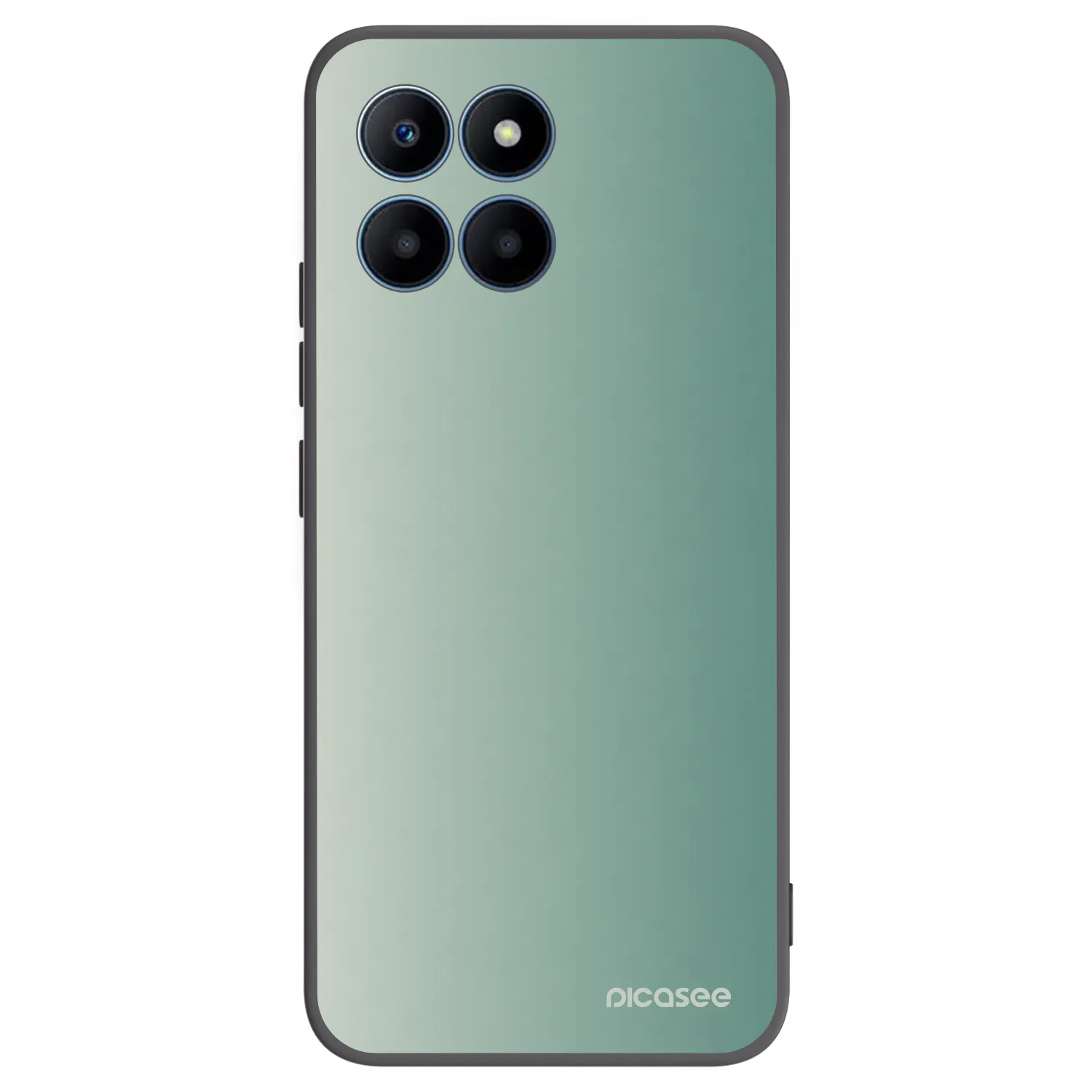 Picasee Μαύρη θήκη σιλικόνης για Honor 70 Lite - Misty Sage