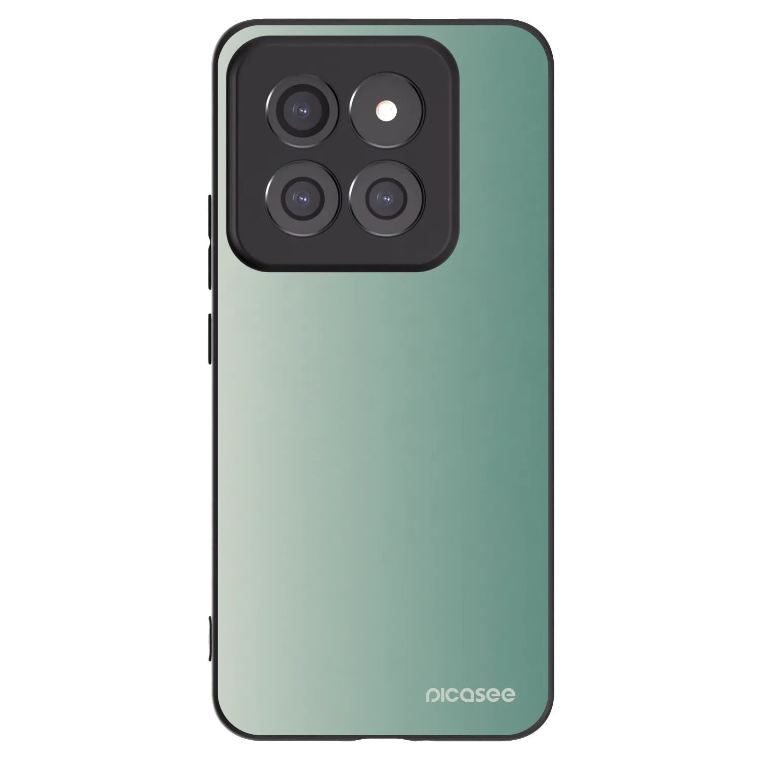 Picasee Μαύρη θήκη σιλικόνης για Xiaomi 14 Pro - Misty Sage
