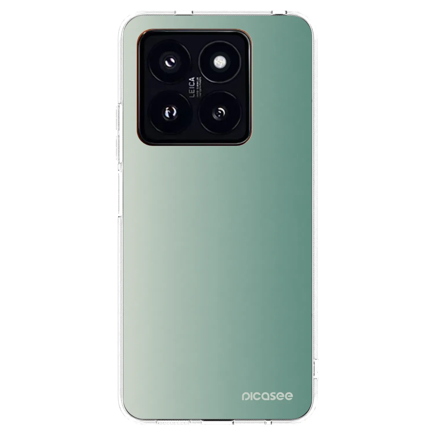 Picasee διαφανής θήκη σιλικόνης Xiaomi 14 Pro - Misty Sage