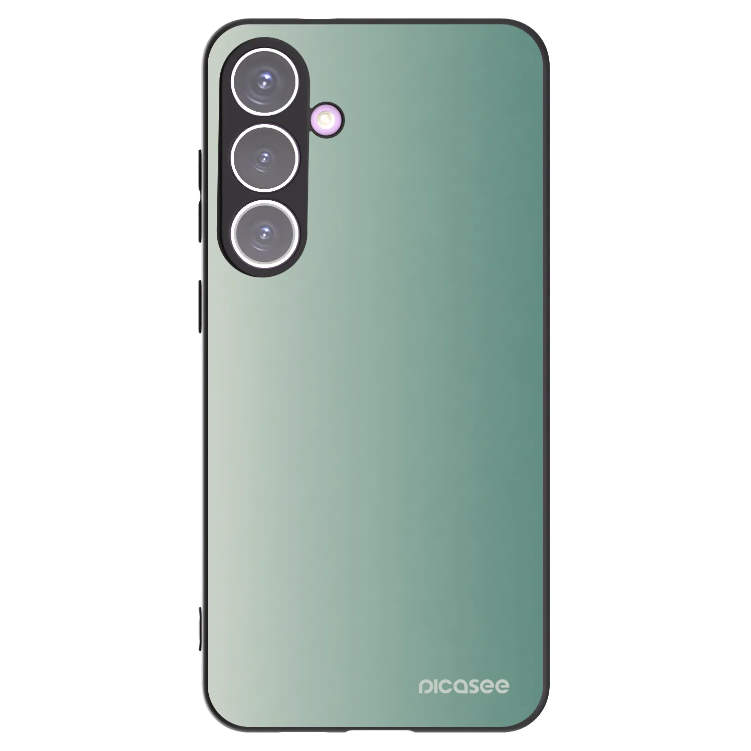 Picasee Μαύρη θήκη σιλικόνης για Samsung Galaxy S24+ S926B 5G - Misty Sage