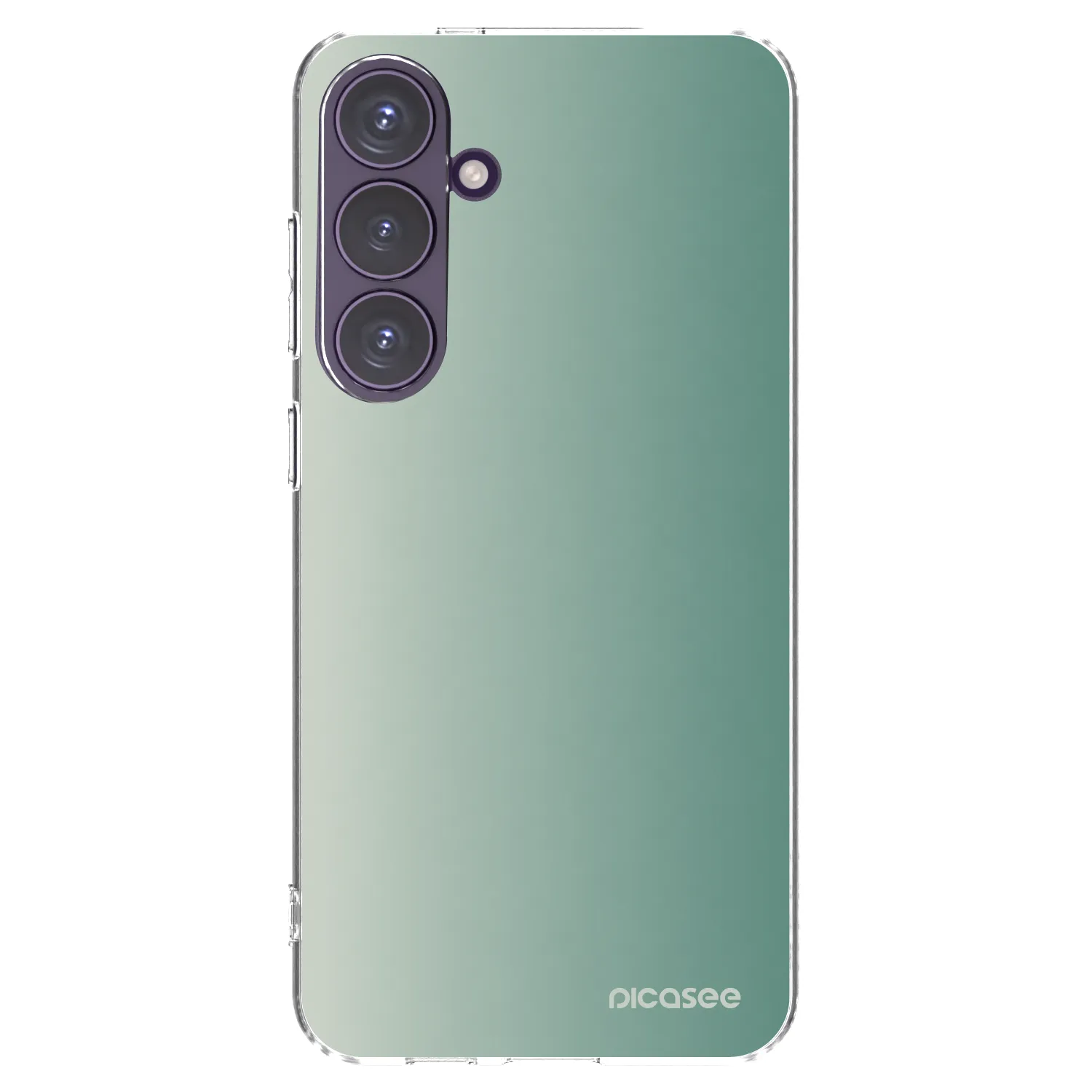 Picasee διαφανής θήκη σιλικόνης Samsung Galaxy S24+ S926B 5G - Misty Sage