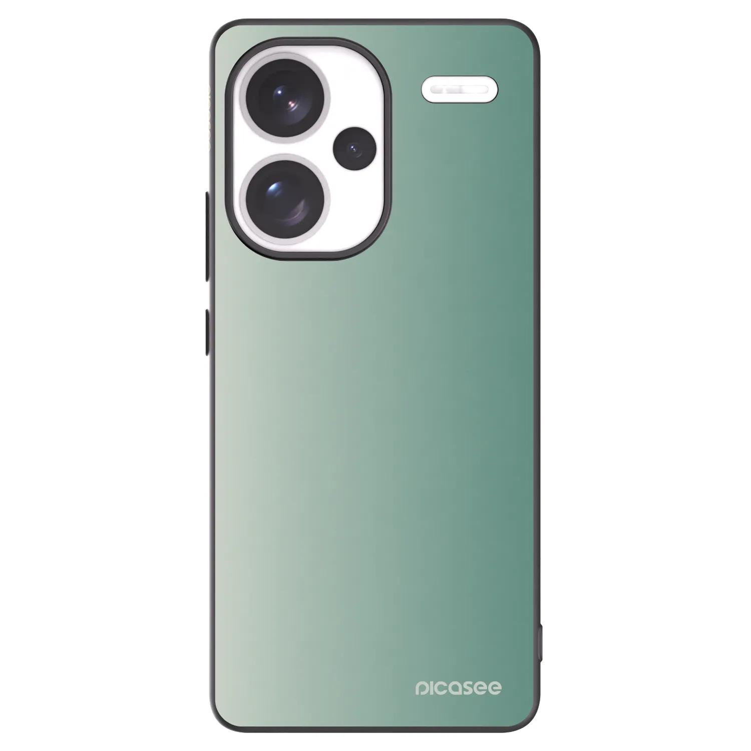 Picasee Μαύρη θήκη σιλικόνης για Xiaomi Redmi Note 13 Pro+ 5G - Misty Sage