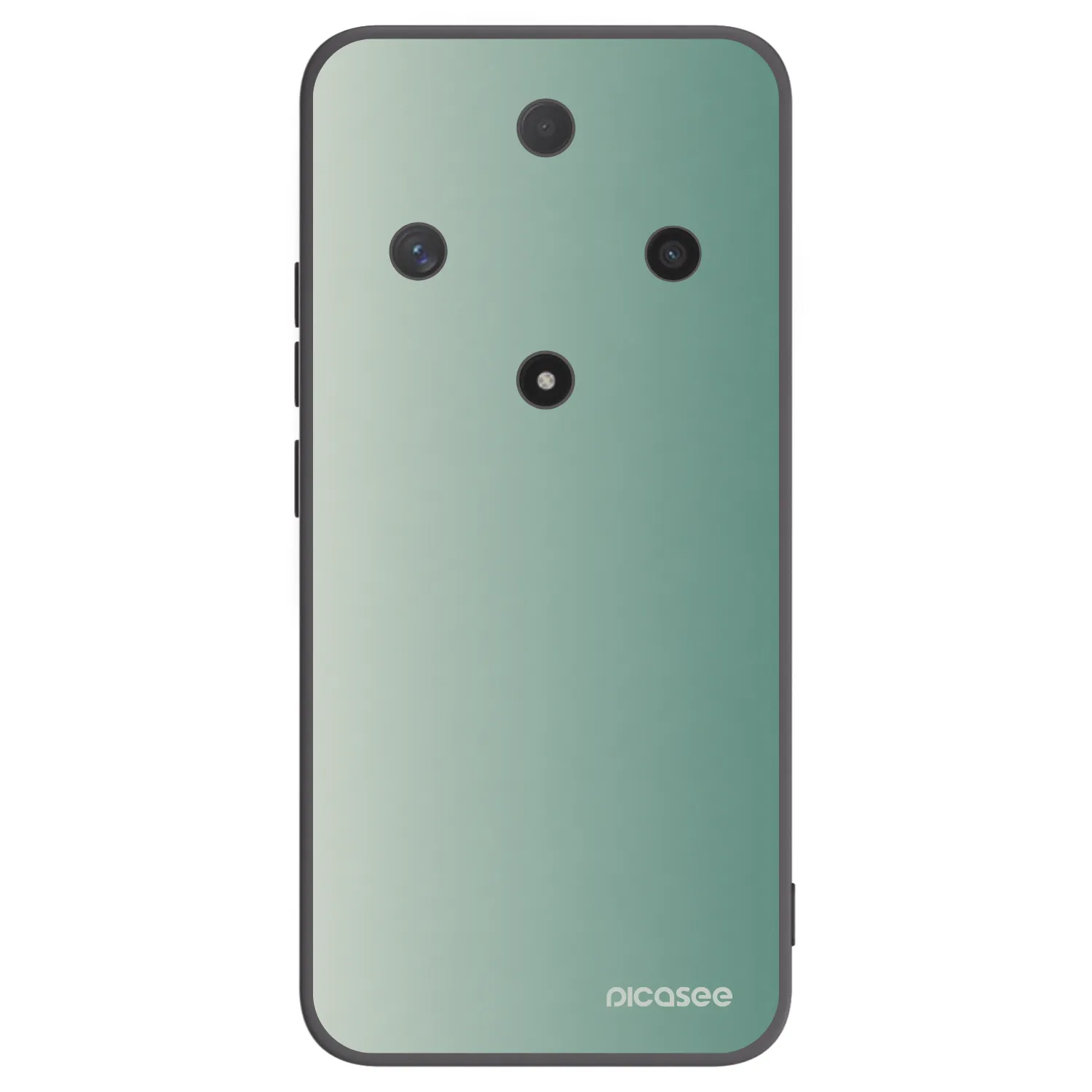 Picasee Μαύρη θήκη σιλικόνης για Honor Magic6 Lite 5G - Misty Sage