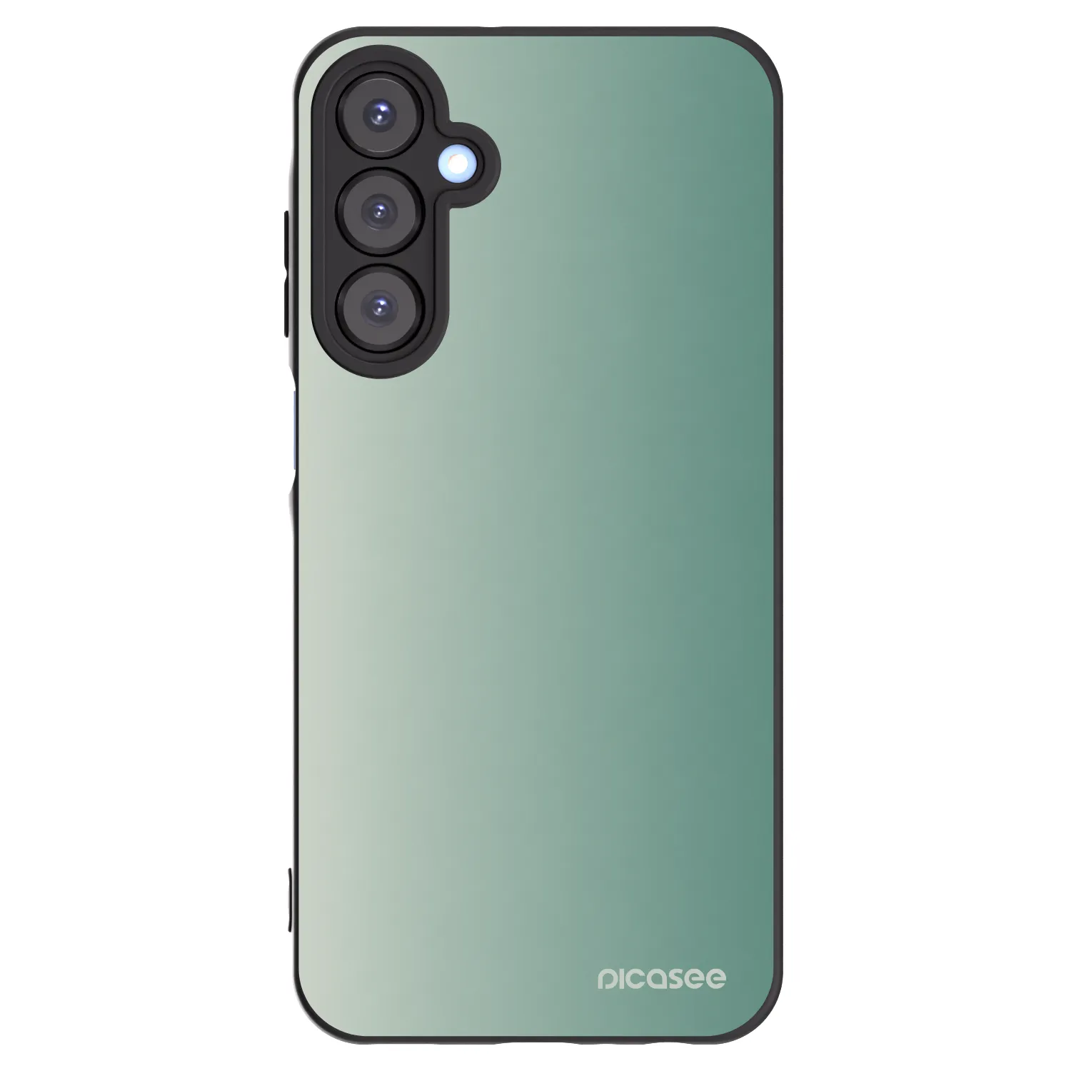 Picasee Μαύρη θήκη σιλικόνης για Samsung Galaxy A25 A256B 5G - Misty Sage