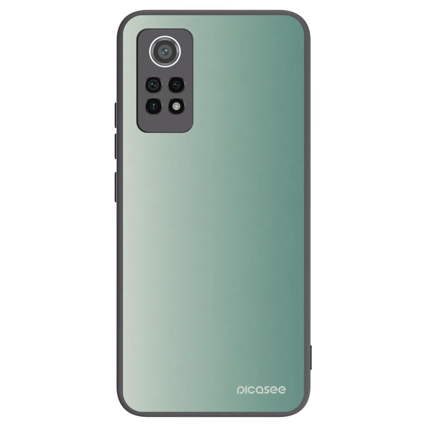 Picasee Μαύρη θήκη σιλικόνης για Xiaomi Redmi Note 12 Pro 4G - Misty Sage