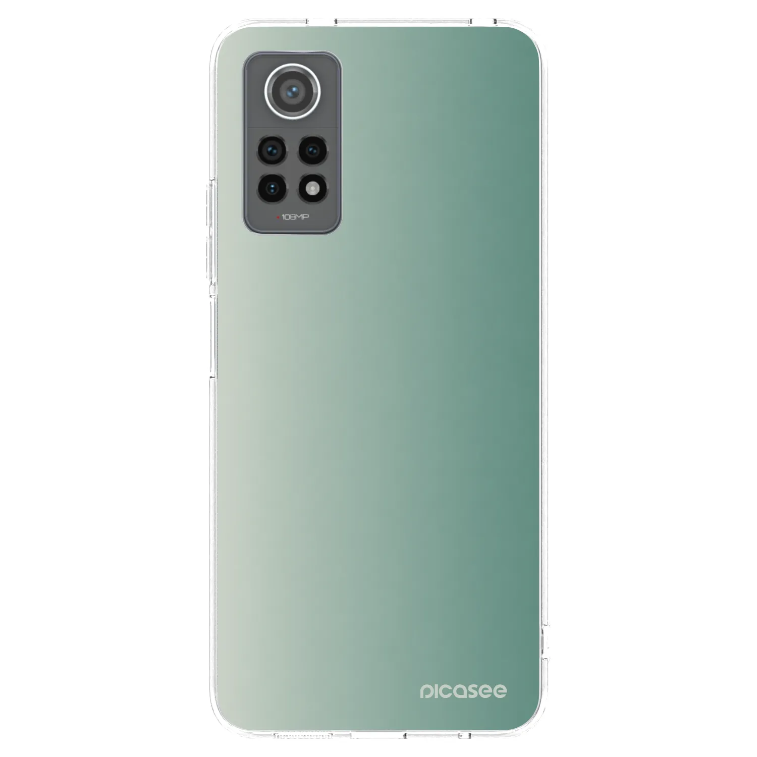 Picasee διαφανής θήκη σιλικόνης Xiaomi Redmi Note 12 Pro 4G - Misty Sage