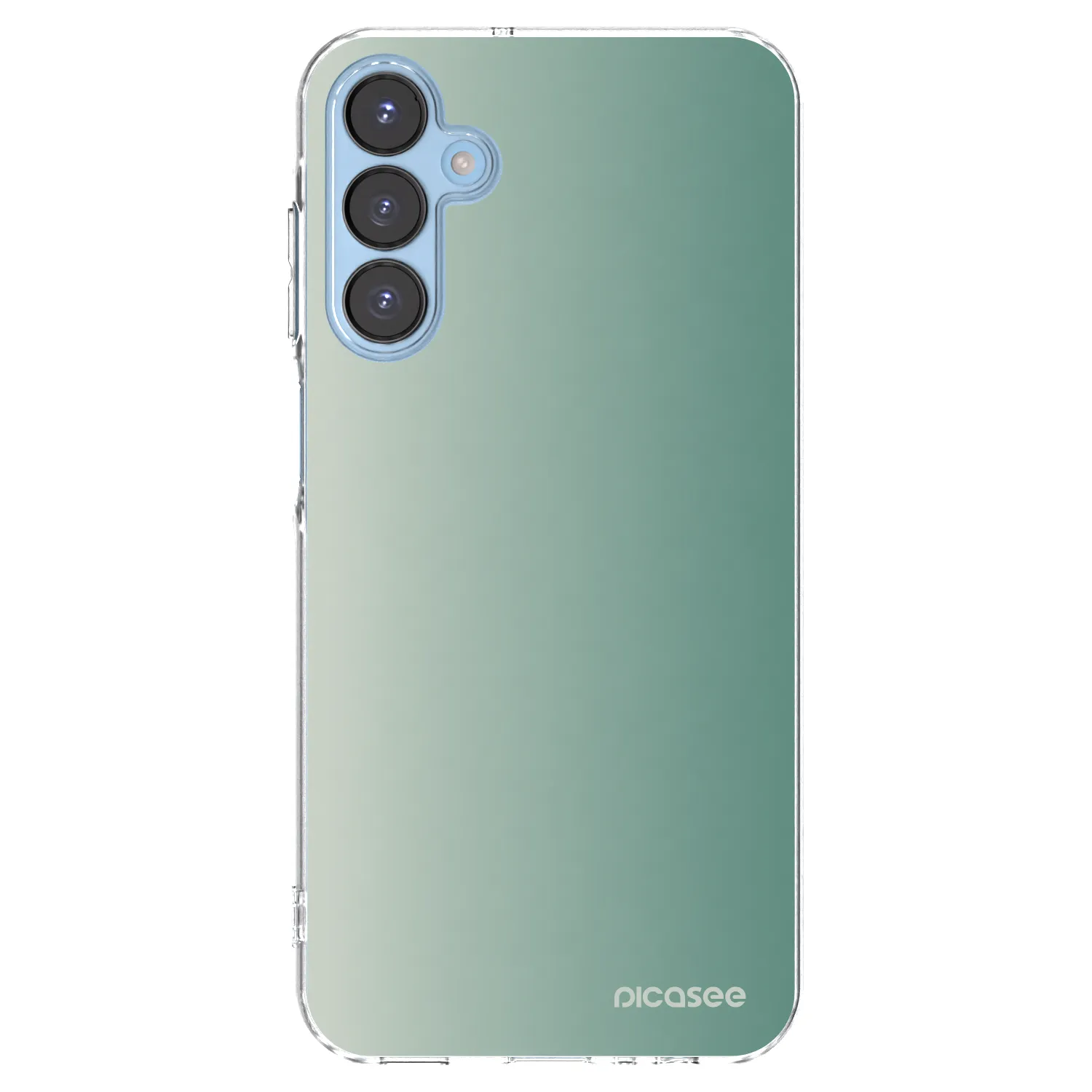 Picasee διαφανής θήκη σιλικόνης Samsung Galaxy A15 A156B 5G - Misty Sage