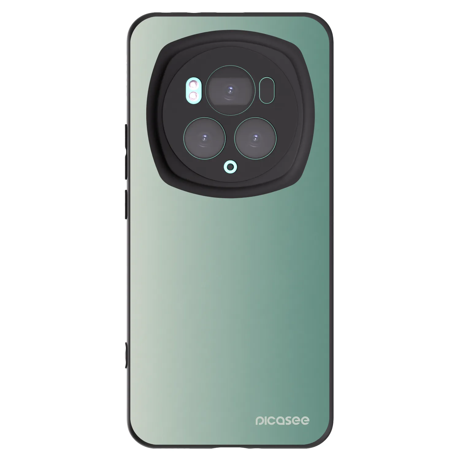 Picasee Μαύρη θήκη σιλικόνης για Honor Magic6 Pro - Misty Sage