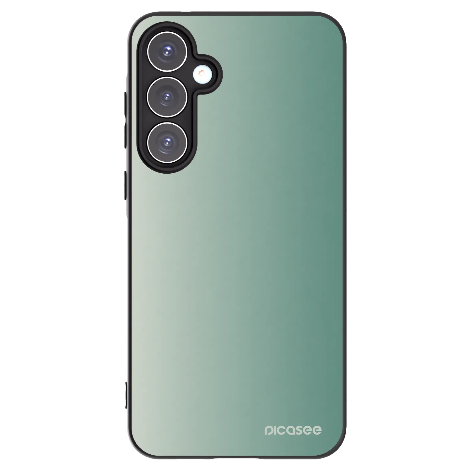 Picasee Μαύρη θήκη σιλικόνης για Samsung Galaxy A55 5G A556B - Misty Sage