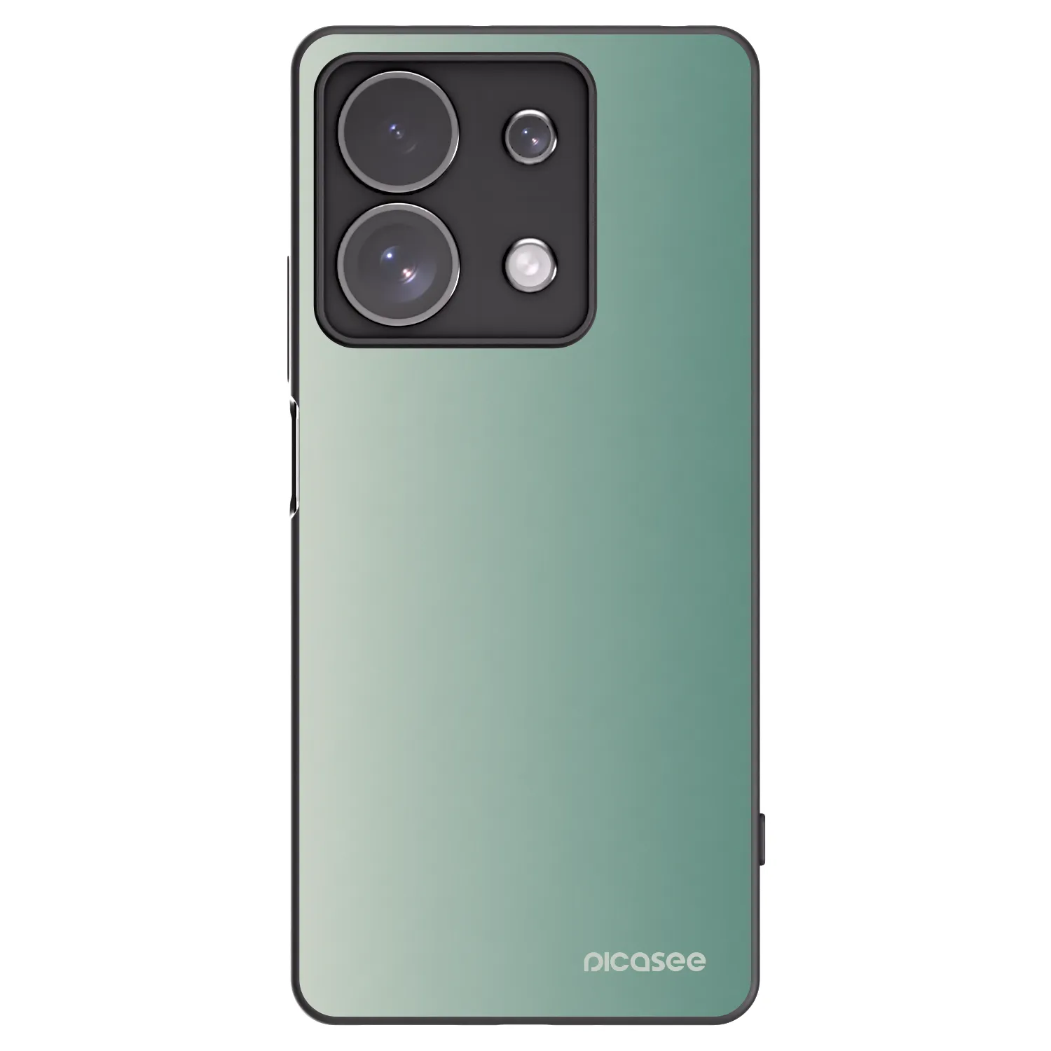 Picasee Μαύρη θήκη σιλικόνης για Xiaomi Redmi Note 13 Pro 4G - Misty Sage
