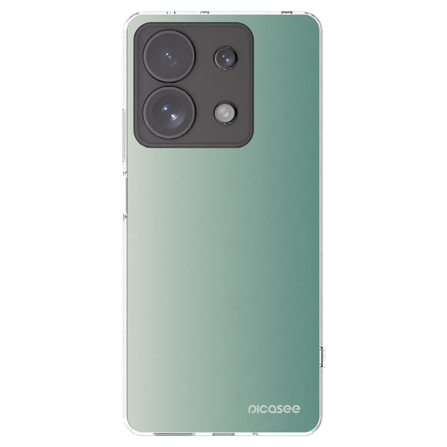 Picasee διαφανής θήκη σιλικόνης Xiaomi Redmi Note 13 Pro 4G - Misty Sage