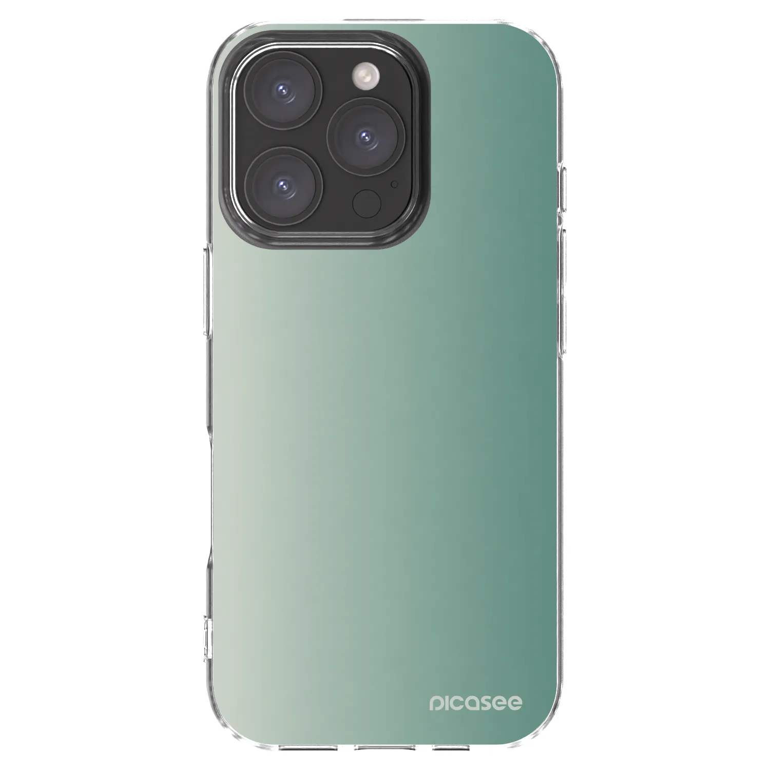 Picasee διαφανής θήκη σιλικόνης Apple iPhone 16 Pro - Misty Sage