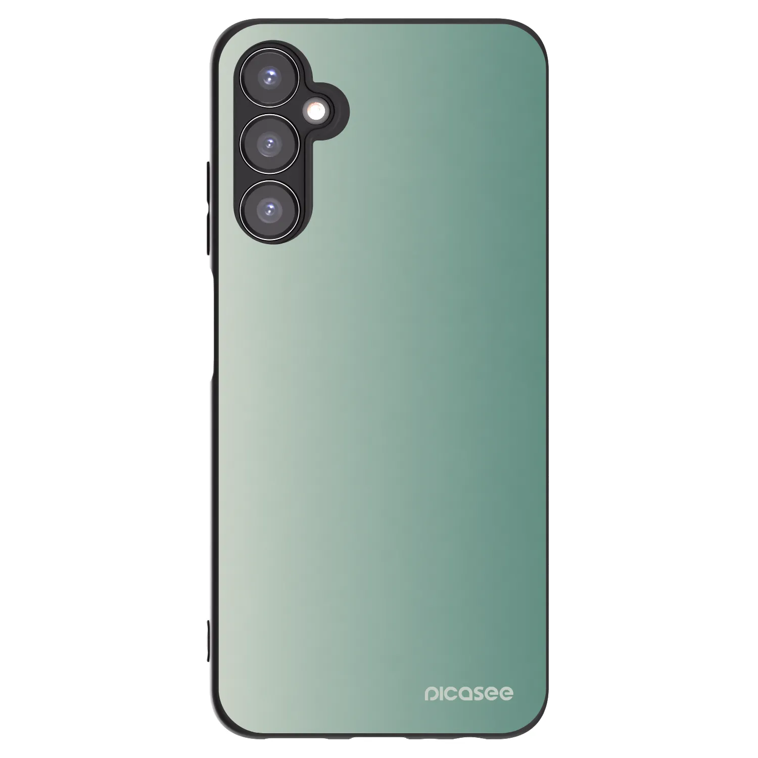 Picasee Μαύρη θήκη σιλικόνης για Samsung Galaxy A05s A057G - Misty Sage