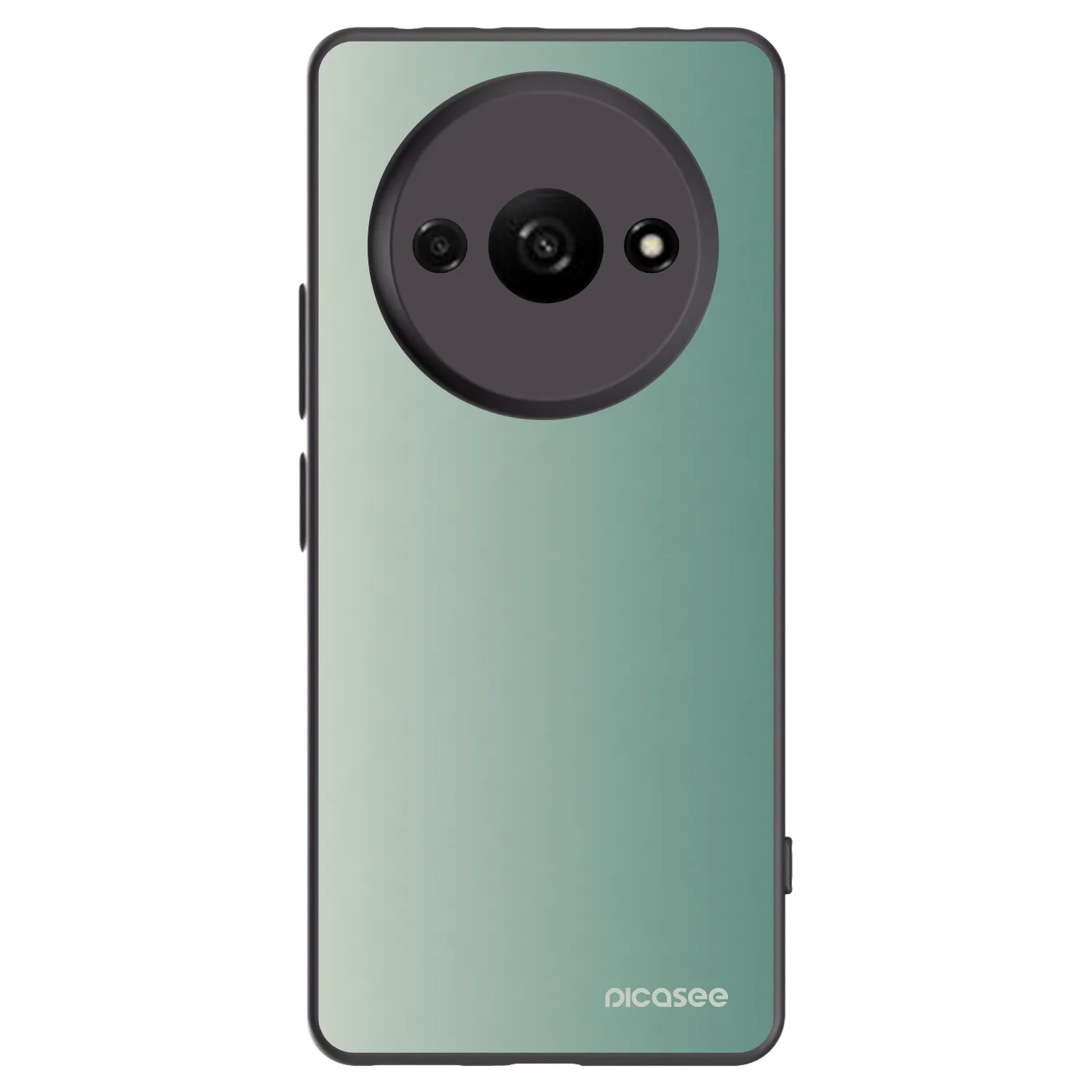 Picasee Μαύρη θήκη σιλικόνης για Xiaomi Redmi A3 - Misty Sage