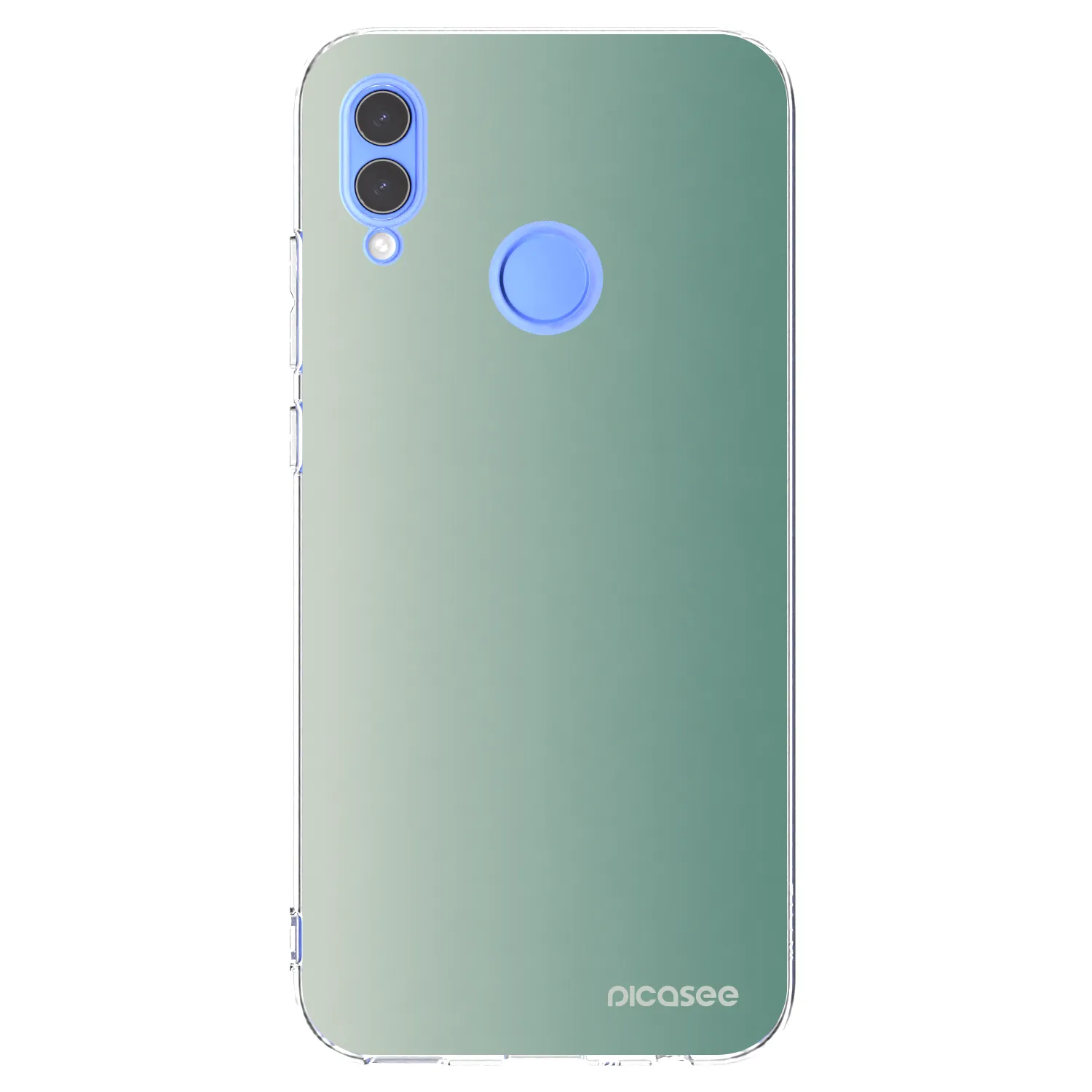 Picasee διαφανής θήκη σιλικόνης Honor 10 Lite - Misty Sage